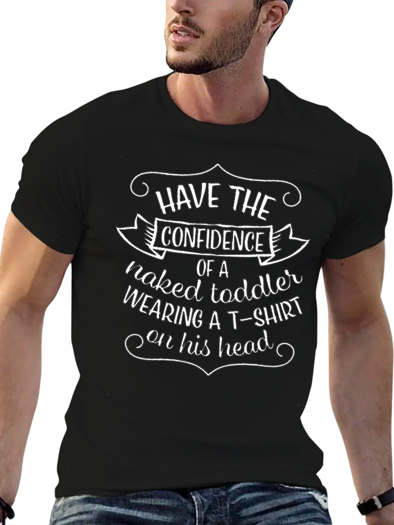 Confidence Toddler T-Shirt - Funny Graphic Tee
