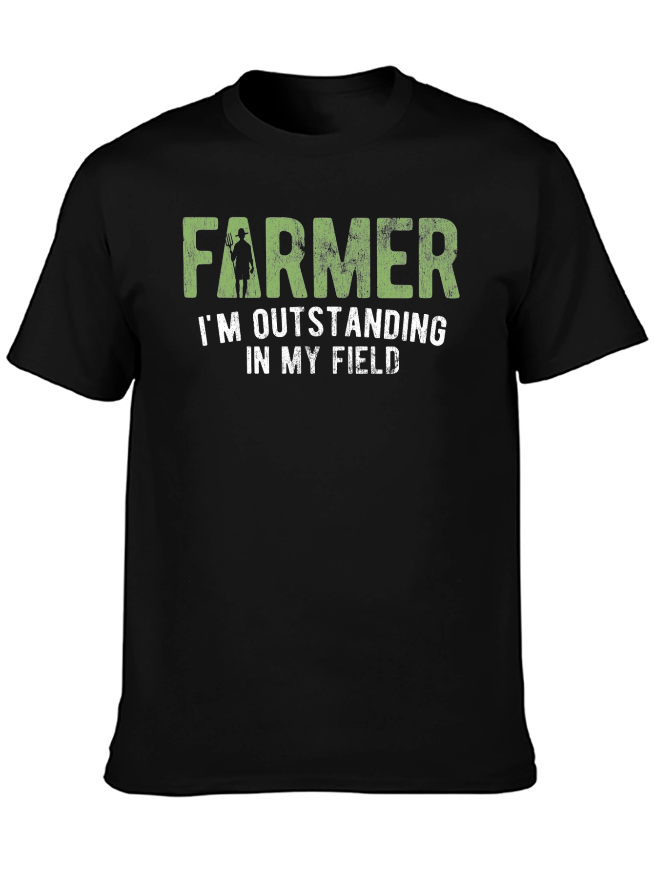 Farmer Outstanding In My Field Graphic Tee
