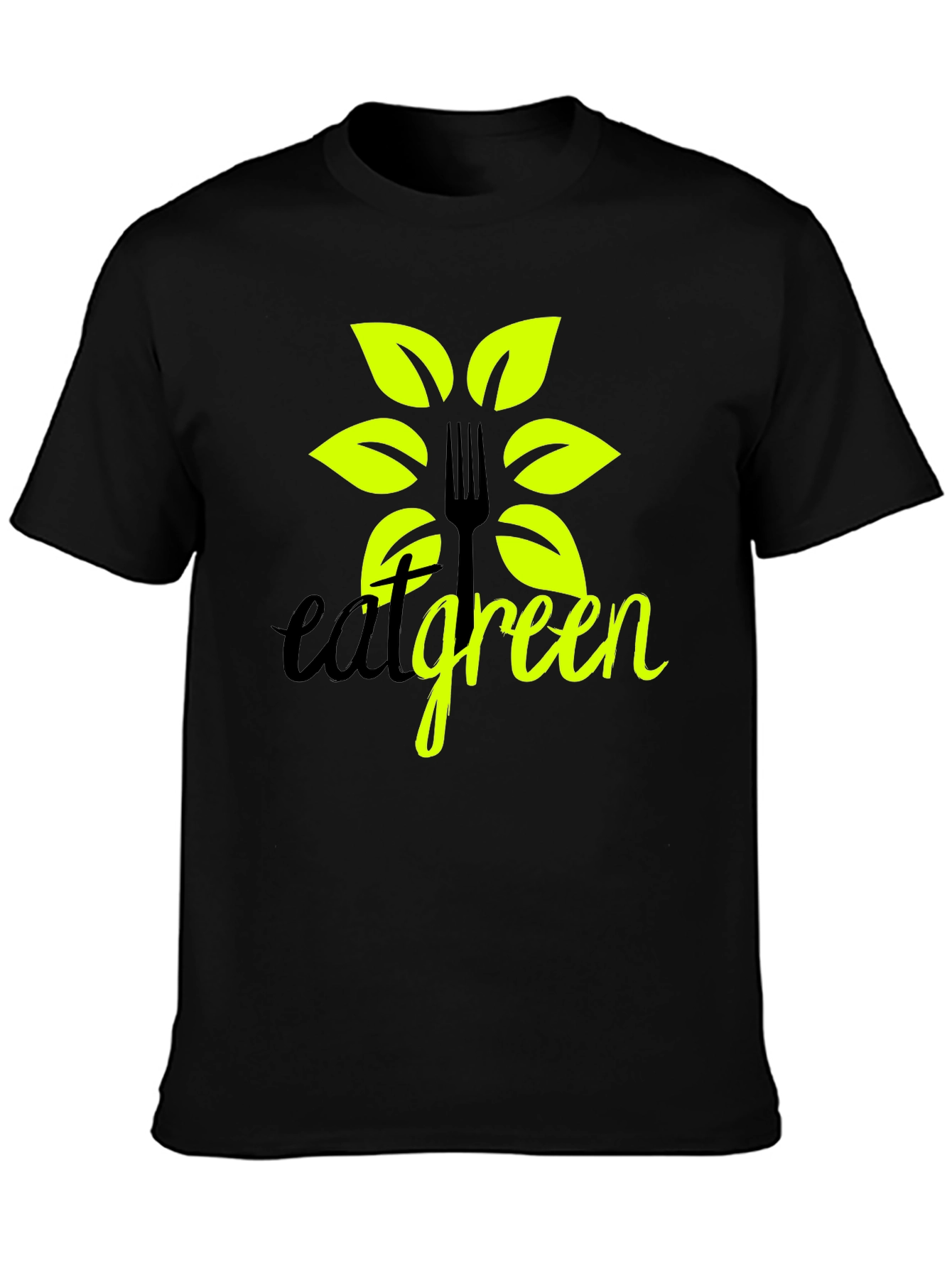 Eat Green T-Shirt - Eco Friendly Vegan Tee