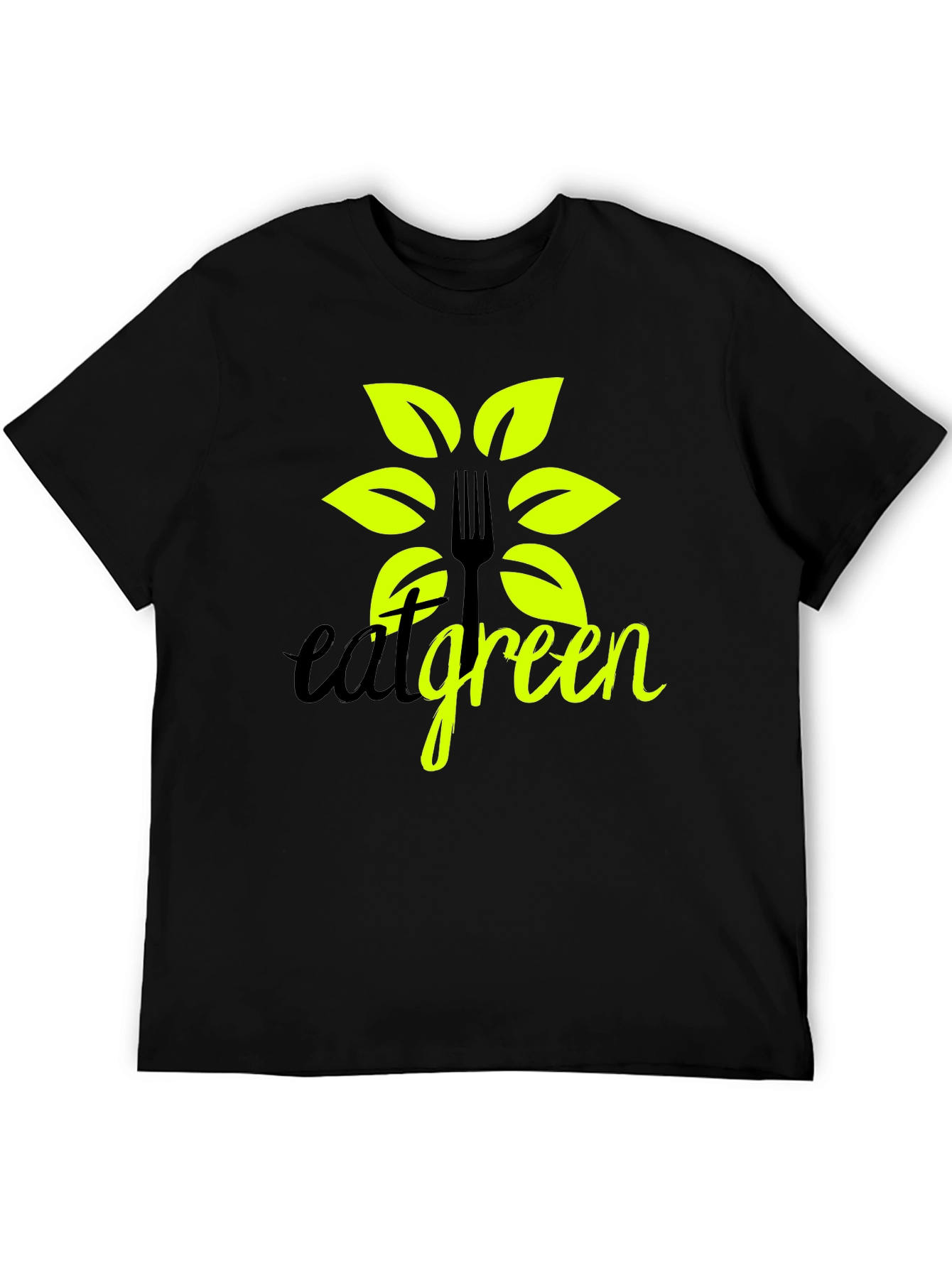 Eat Green T-Shirt - Eco Friendly Vegan Tee