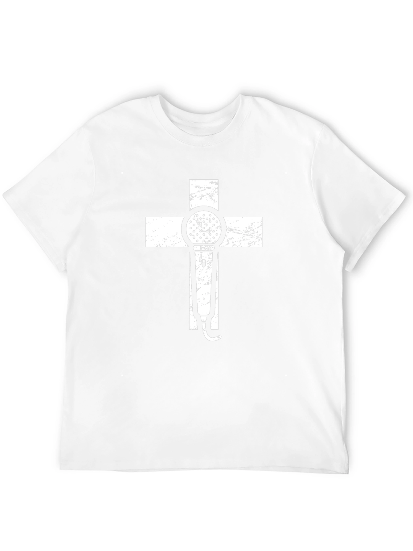 Microphone Cross Graphic Tee