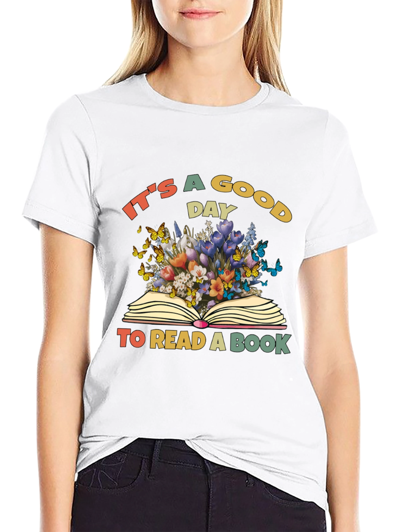 Book Lover Graphic Tee - Its a Good Day