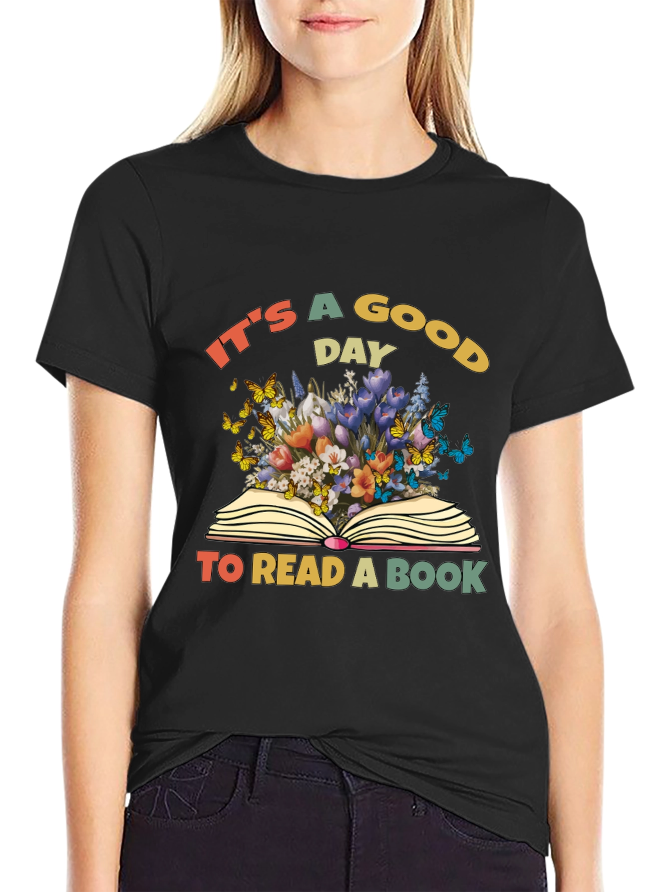 Book Lover Graphic Tee - Its a Good Day