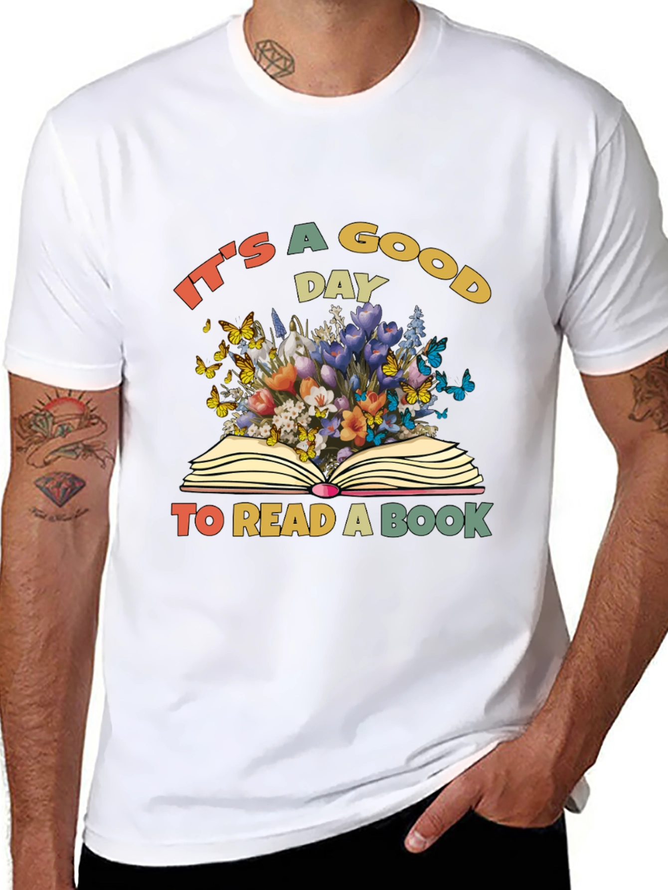 Book Lover Graphic Tee - Its a Good Day