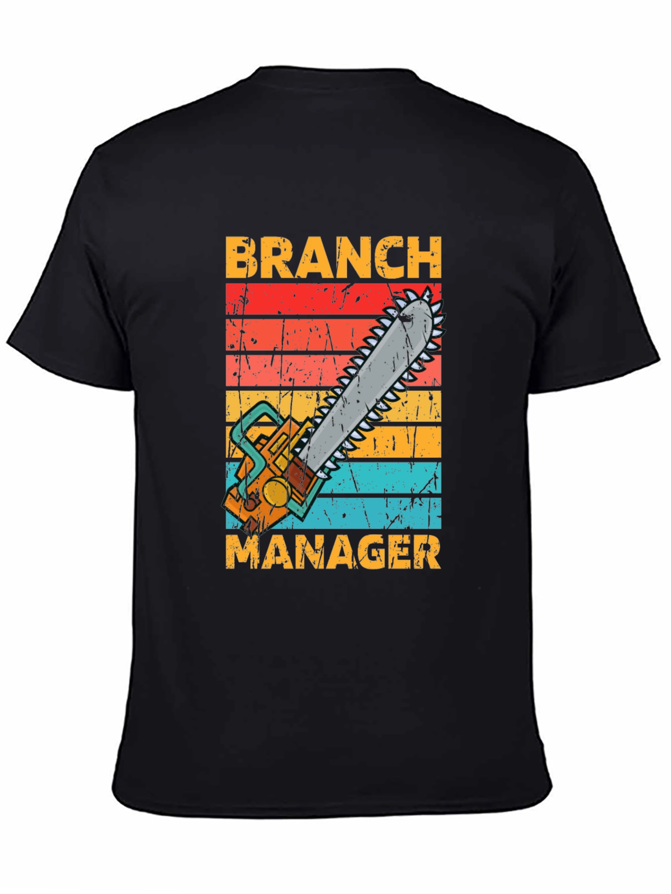 Branch Manager Chainsaw Graphic T-Shirt