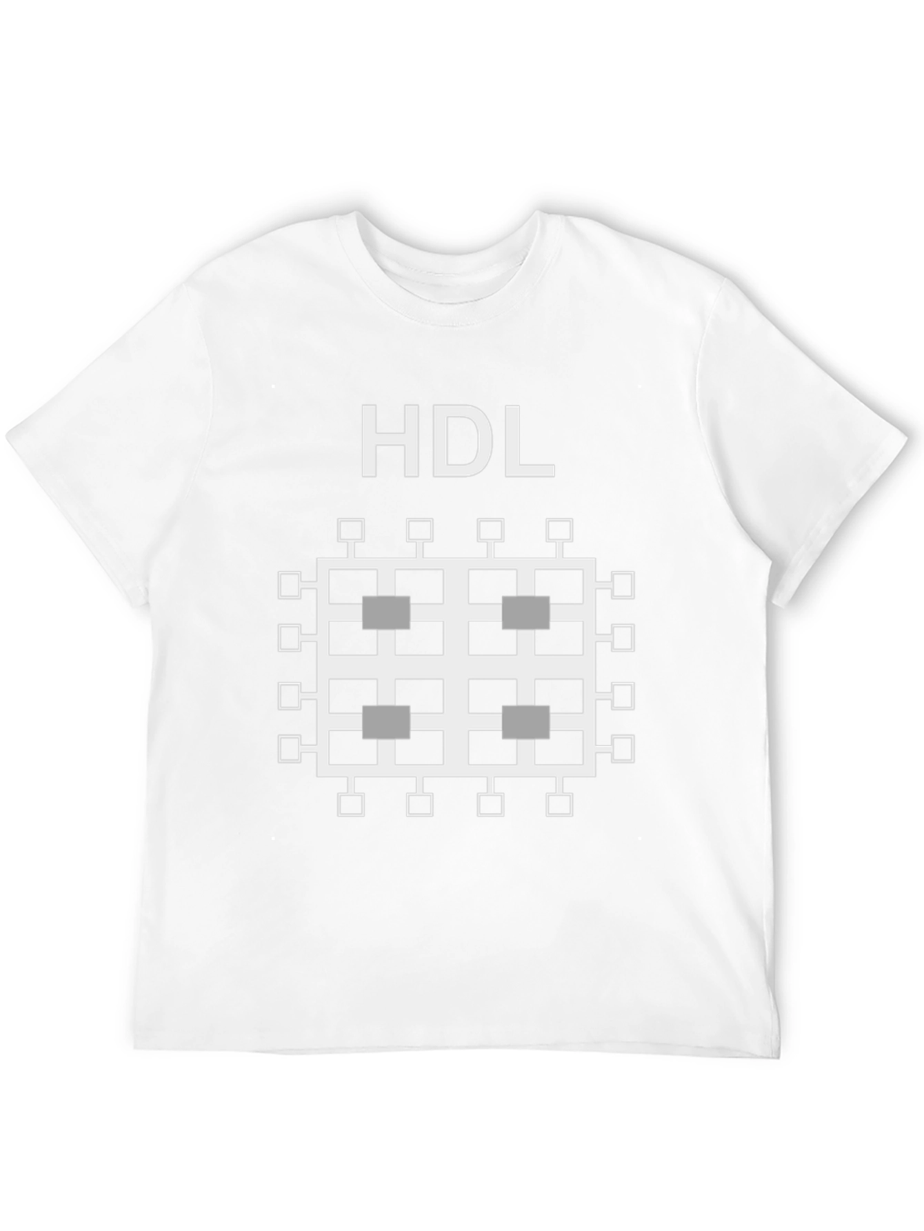 HDL Circuit Board Graphic Tee - Programmer T-Shirt