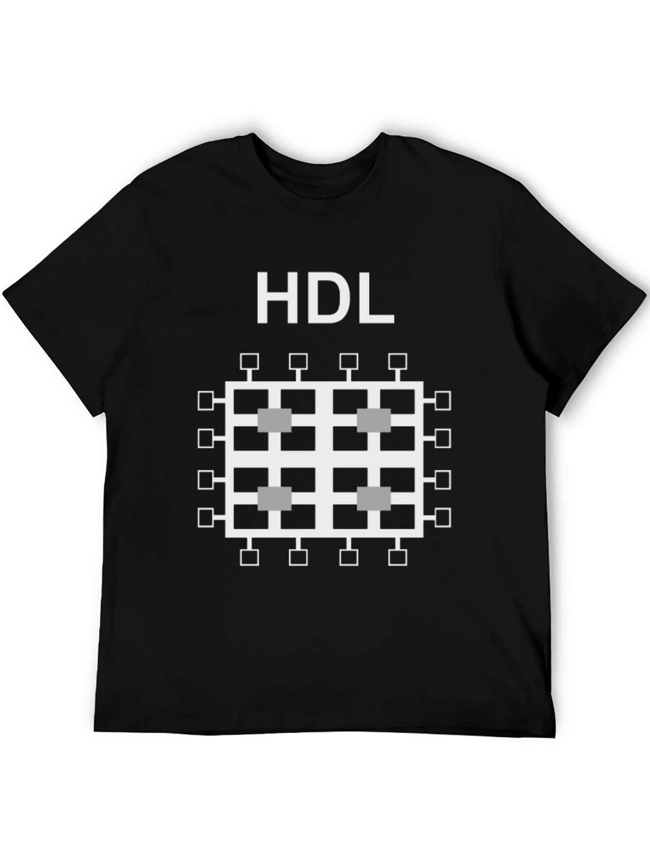 HDL Circuit Board Graphic Tee - Programmer T-Shirt