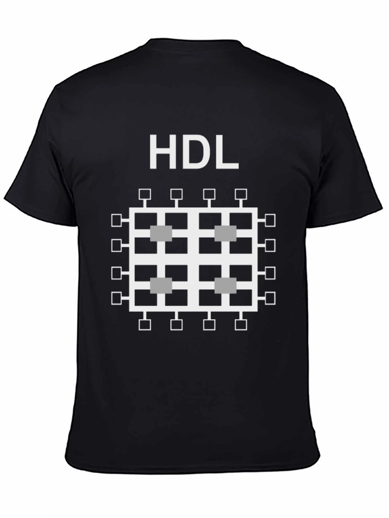 HDL Circuit Board Graphic Tee - Programmer T-Shirt
