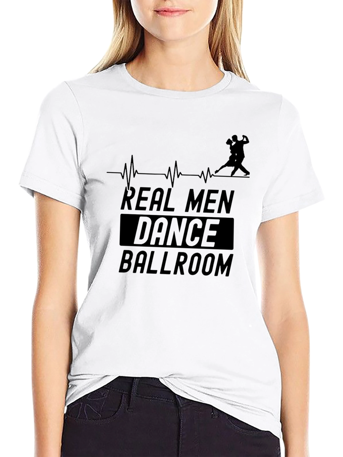 Real Men Dance Ballroom T-Shirt