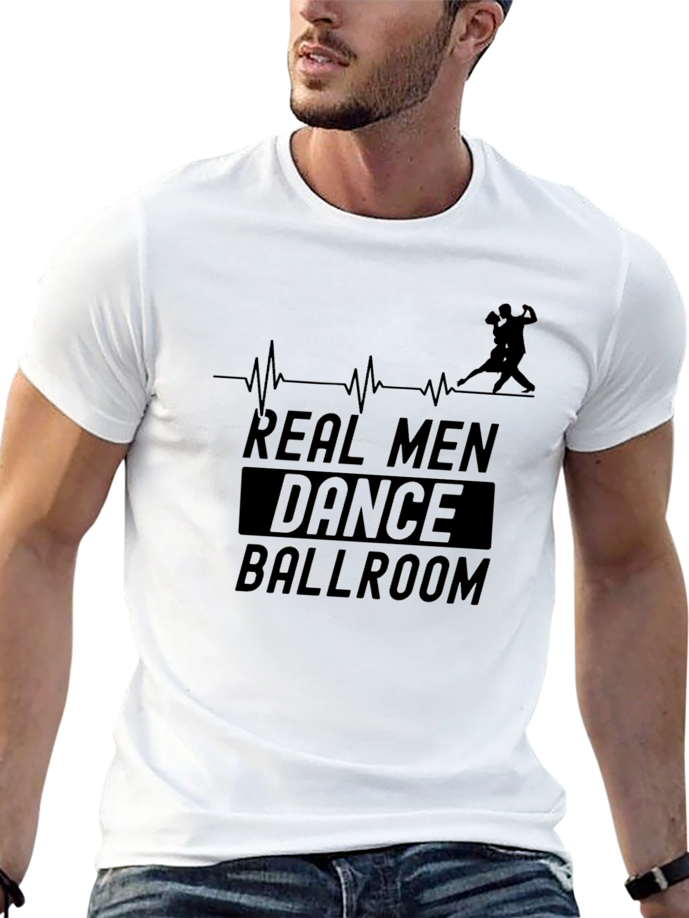 Real Men Dance Ballroom T-Shirt