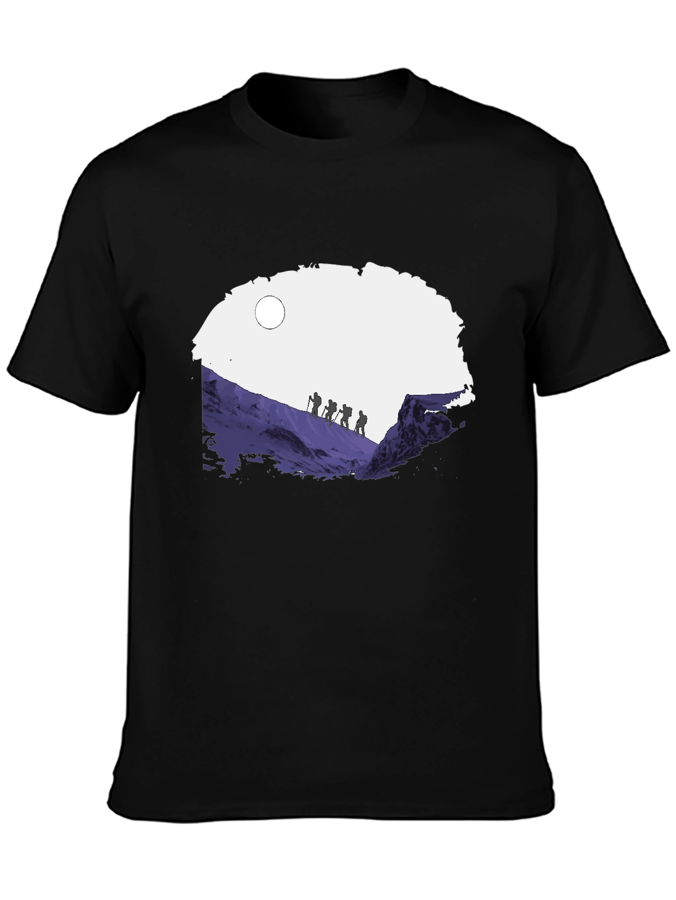 Mountain Hiking Graphic T-Shirt