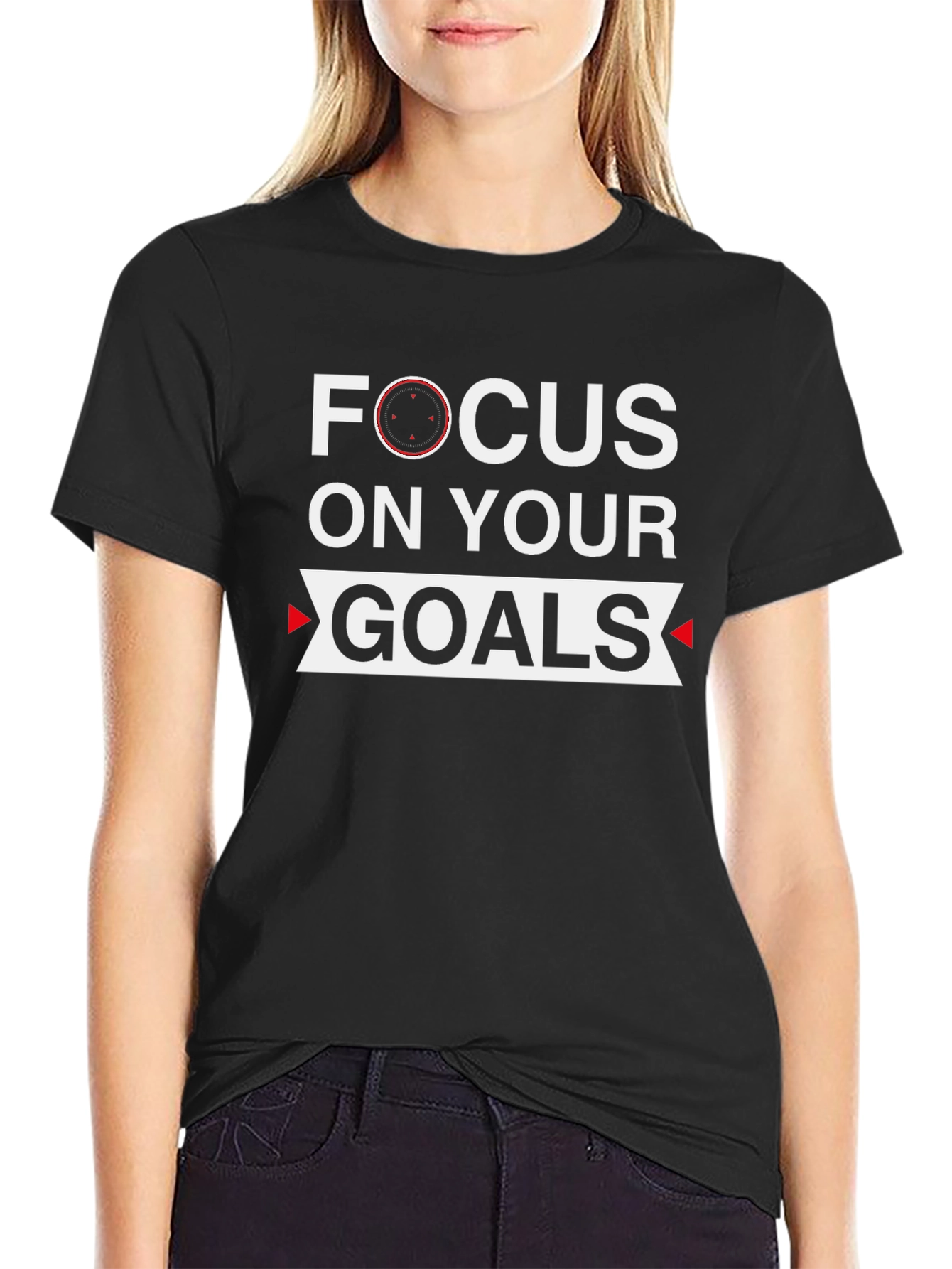 Focus On Your Goals Graphic T-Shirt