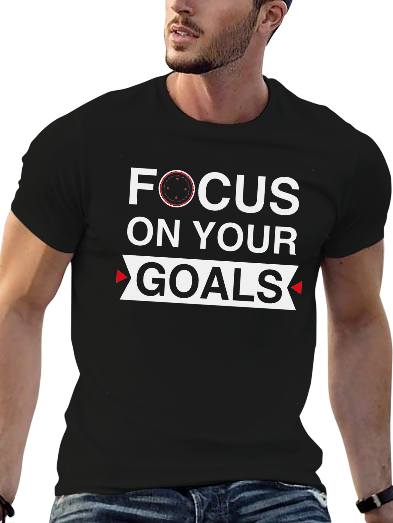 Focus On Your Goals Graphic T-Shirt