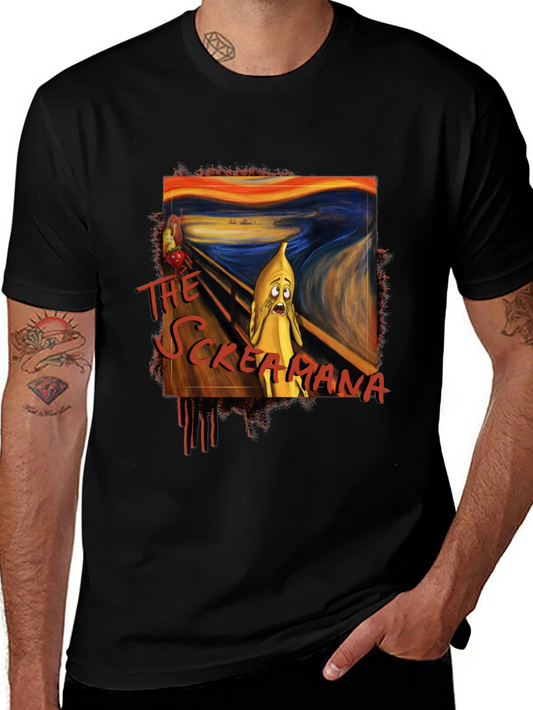 The Screamana T-Shirt - Art Inspired Banana Tee