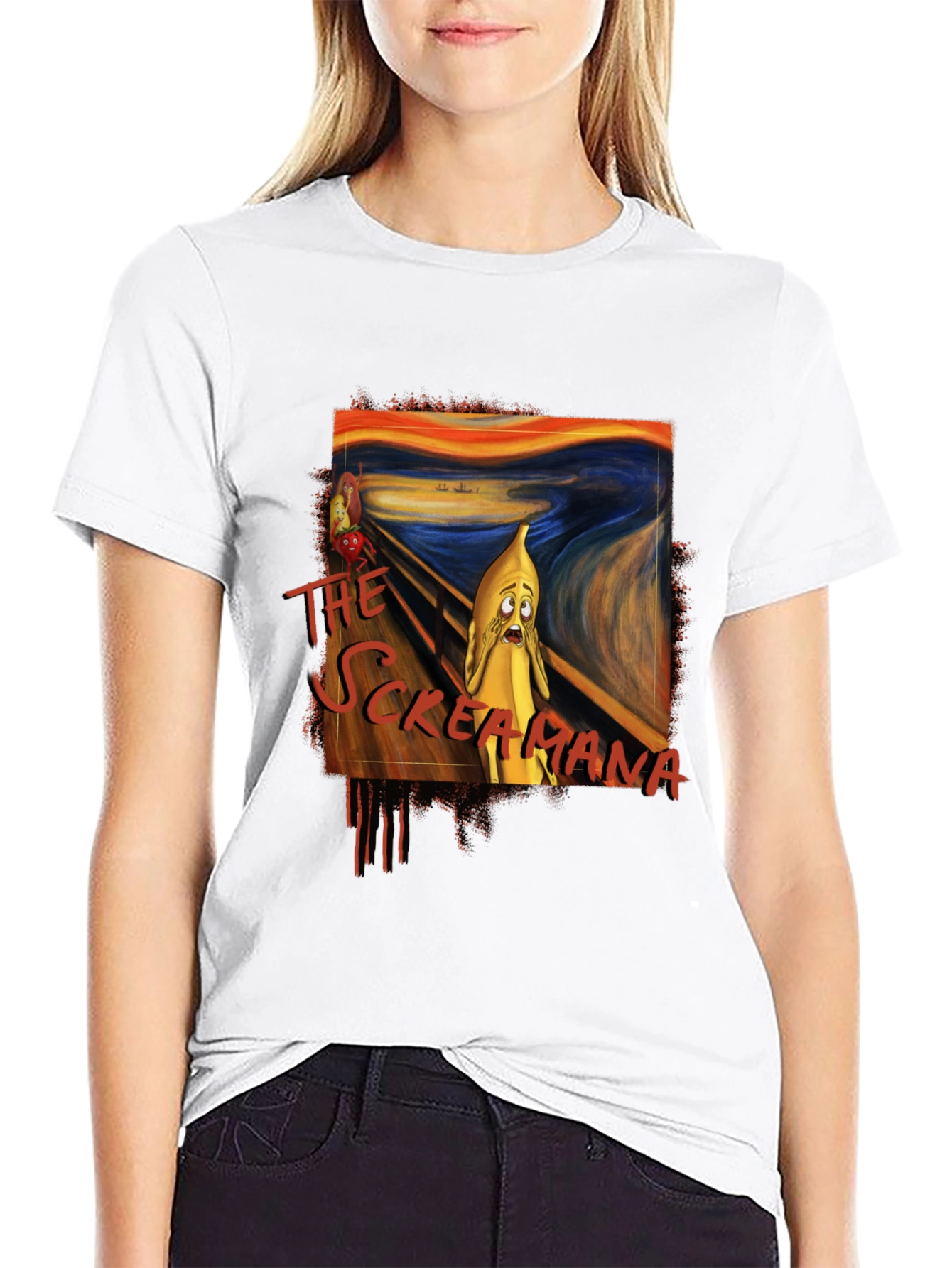 The Screamana T-Shirt - Art Inspired Banana Tee