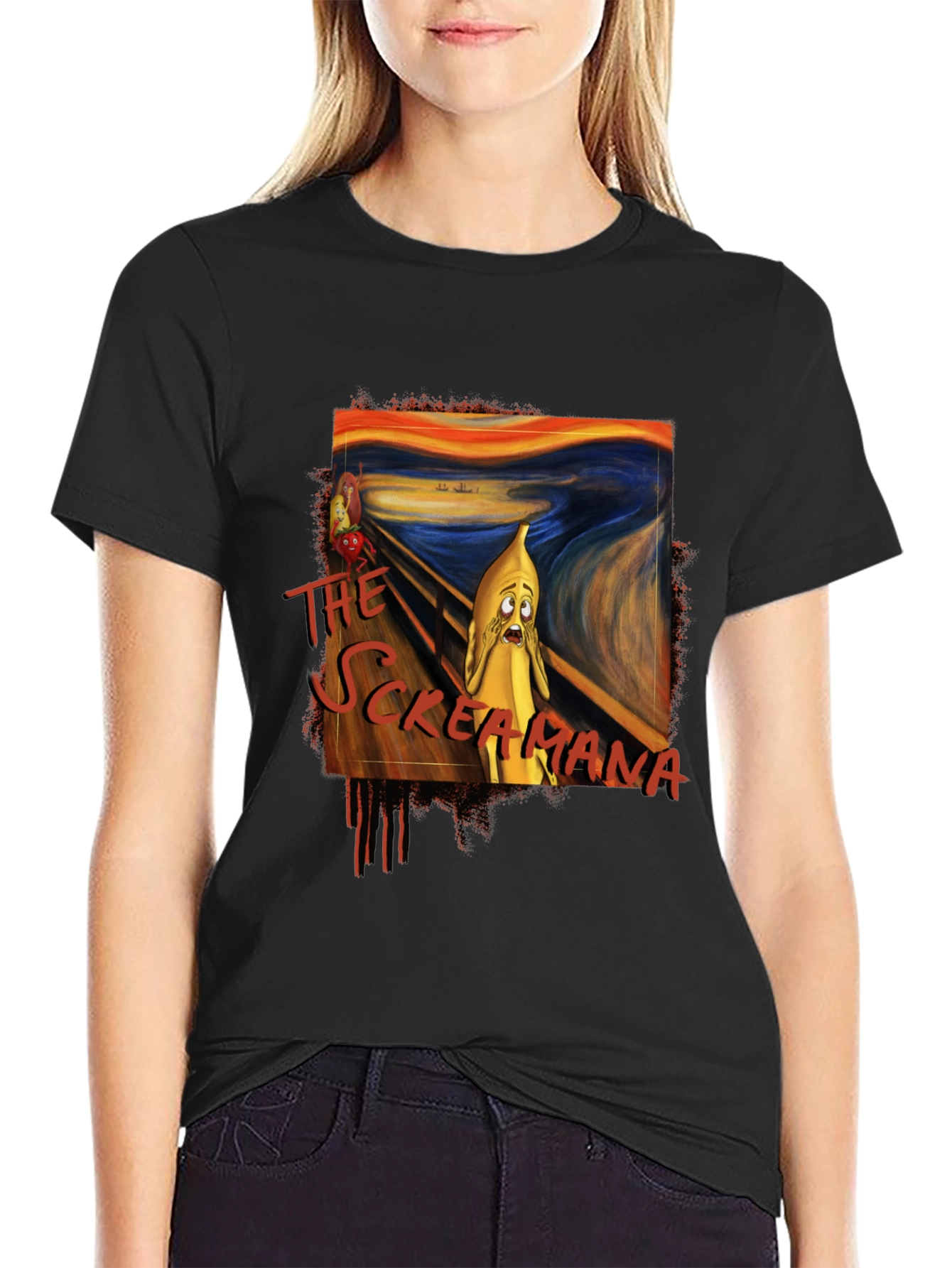 The Screamana T-Shirt - Art Inspired Banana Tee