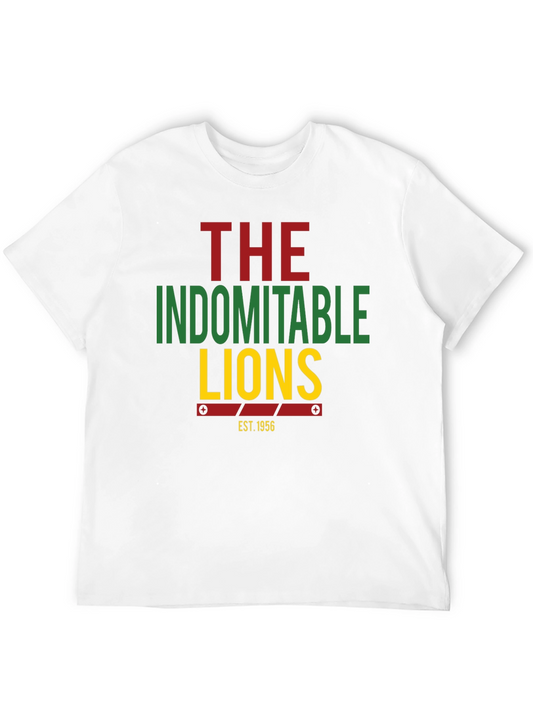 The Indomitable Lions Black T-Shirt