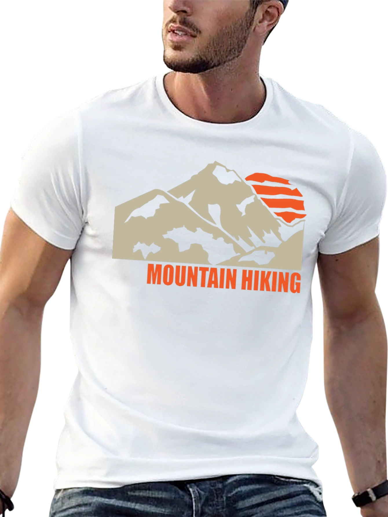 Mountain Hiking Graphic Tee - Adventure Ready