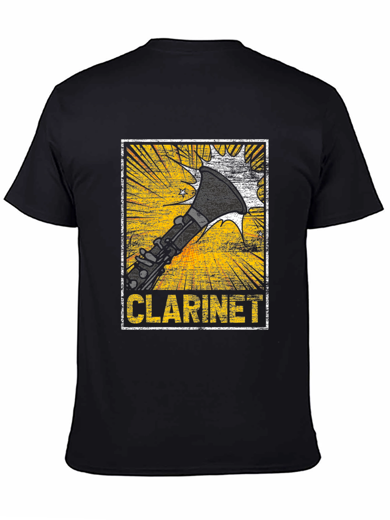 Clarinet Graphic Tee - Band Geek Style