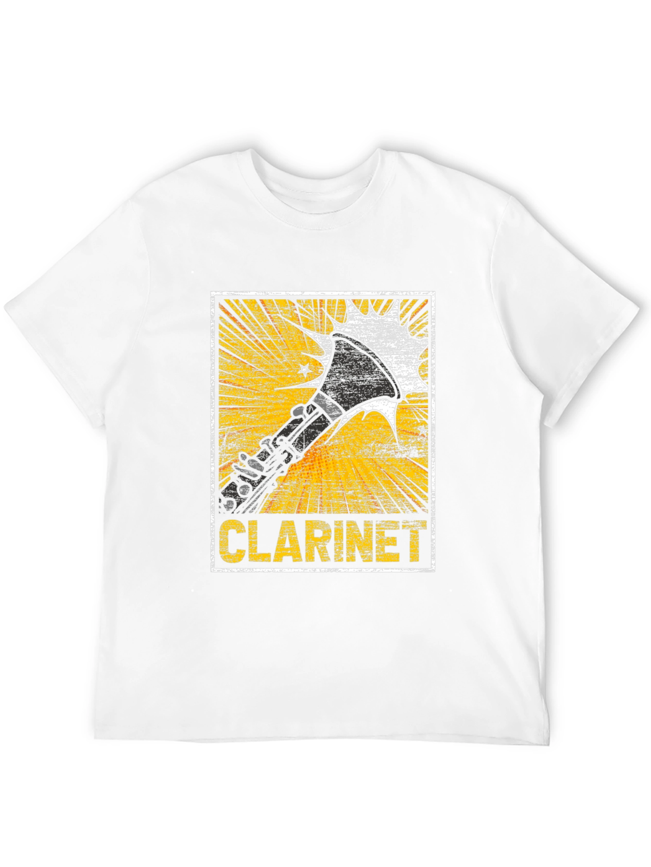Clarinet Graphic Tee - Band Geek Style