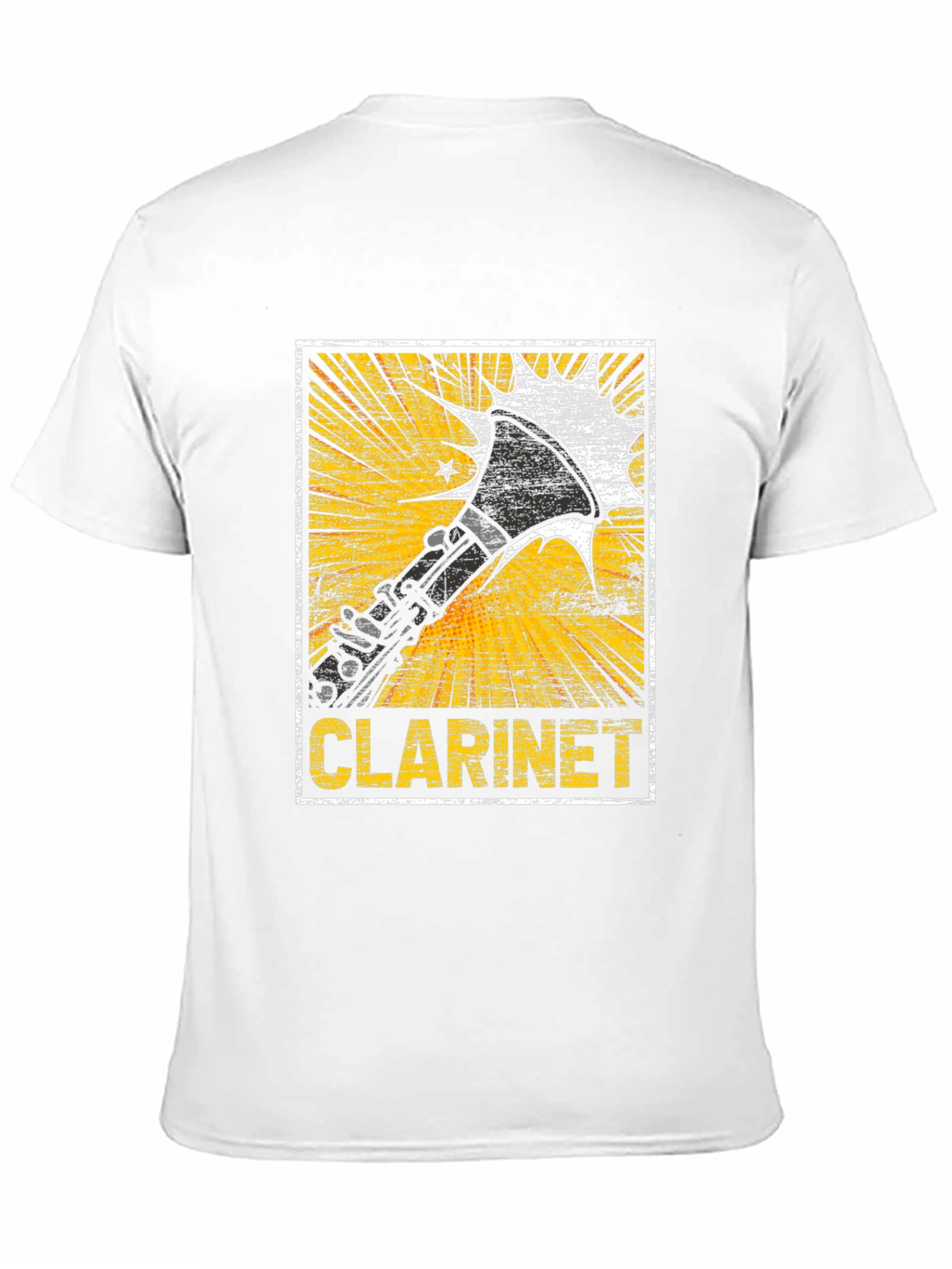 Clarinet Graphic Tee - Band Geek Style