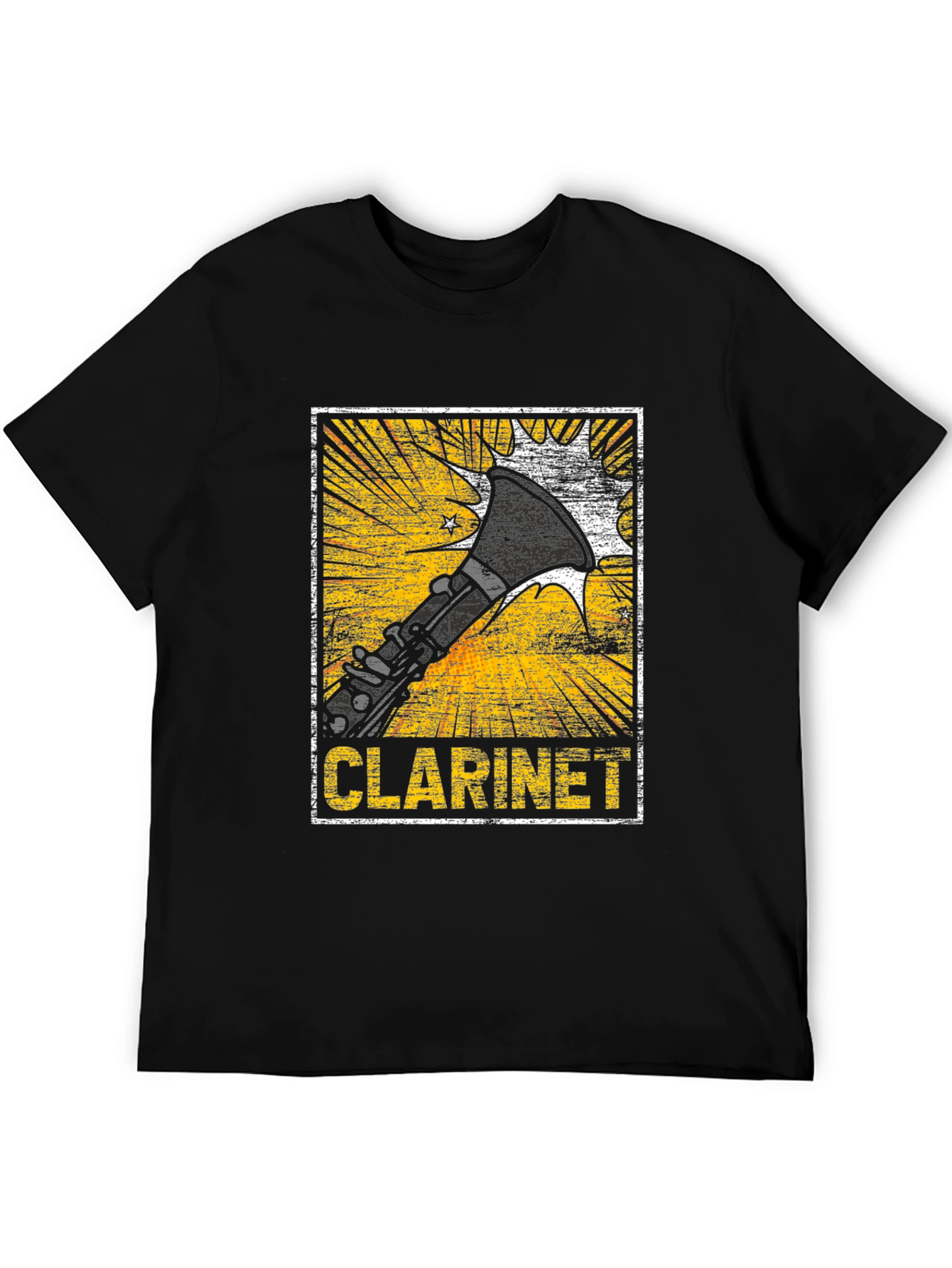 Clarinet Graphic Tee - Band Geek Style
