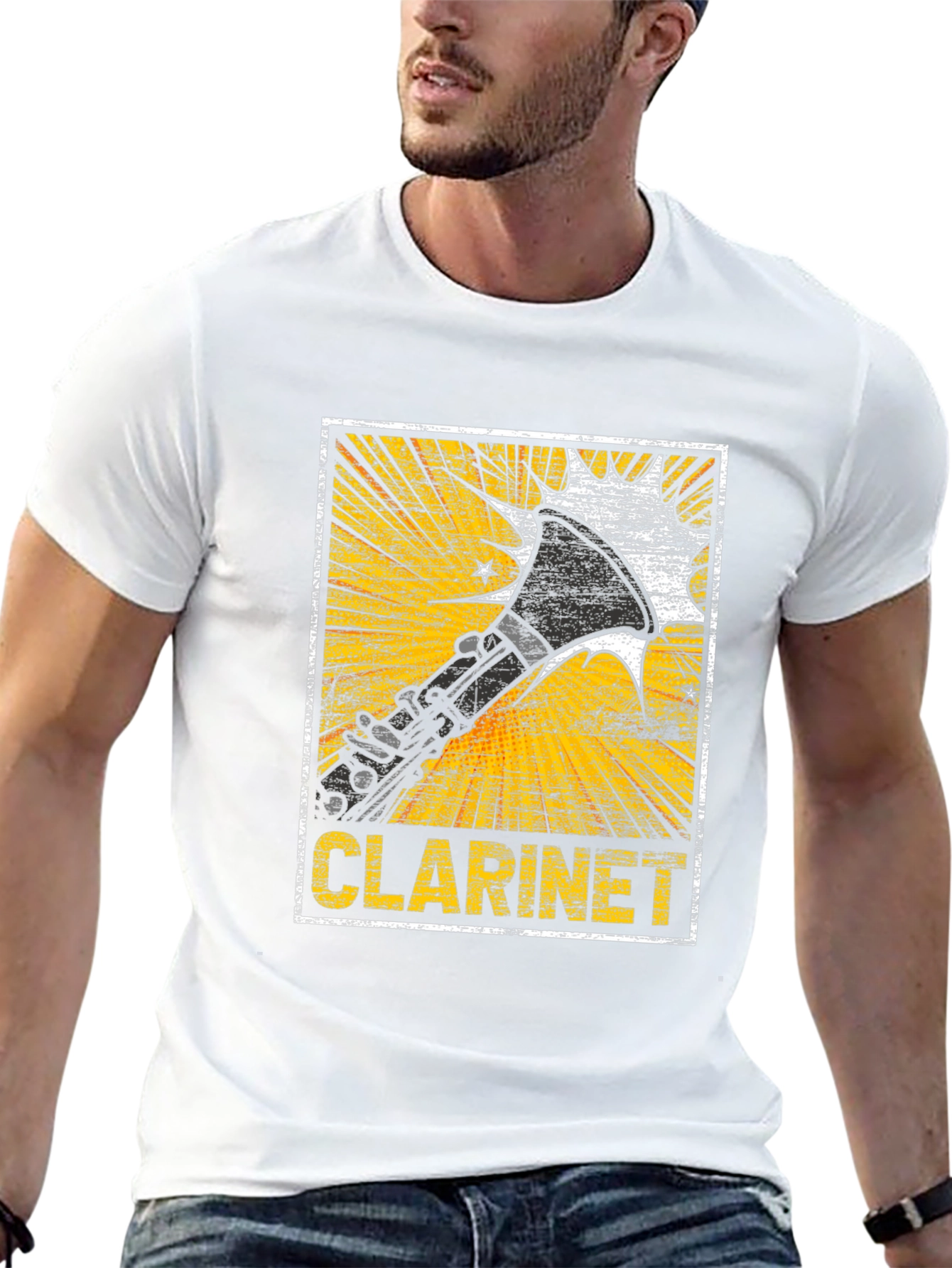 Clarinet Graphic Tee - Band Geek Style