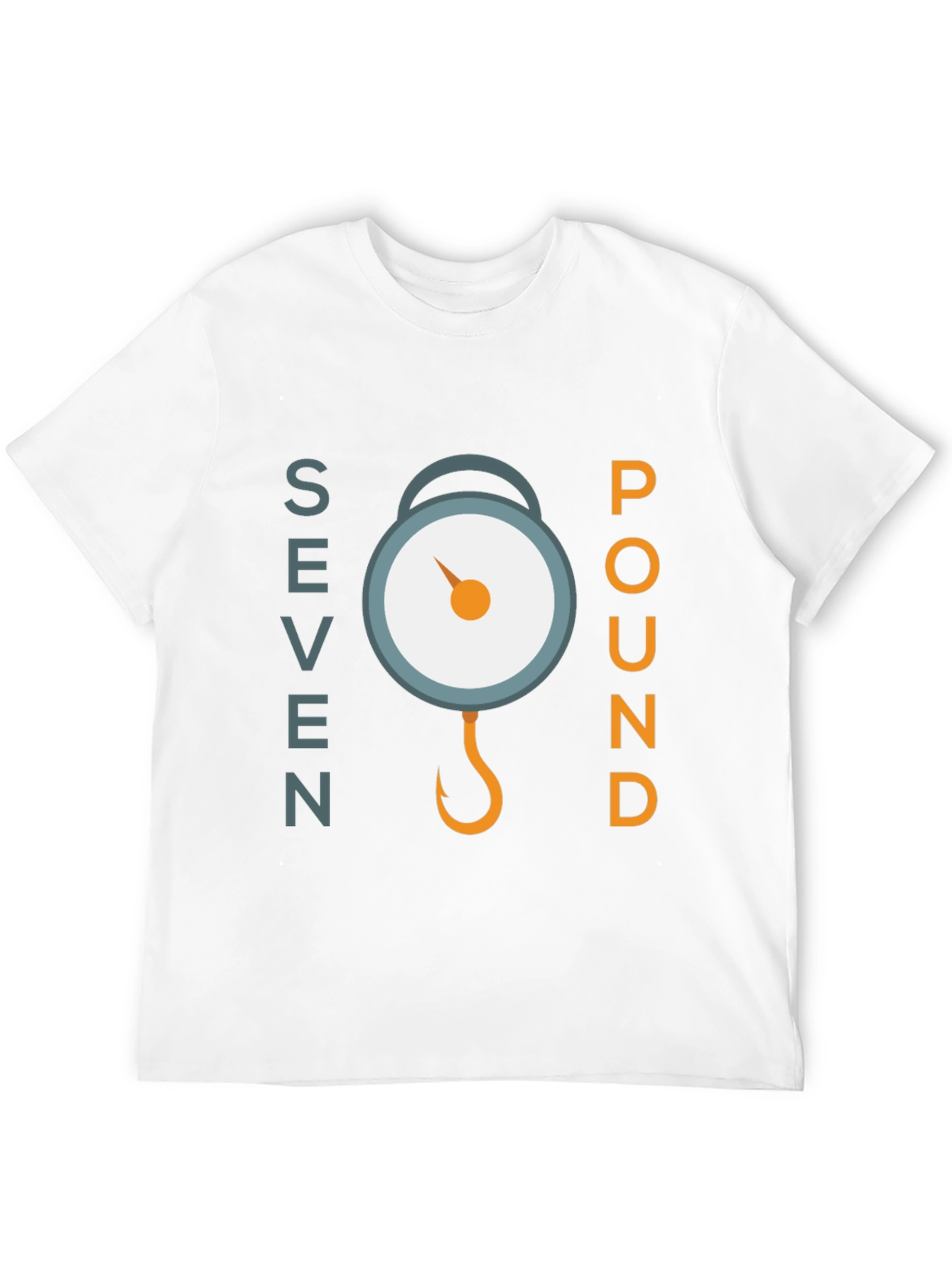 Seven Pound Fishing Scale Graphic Tee