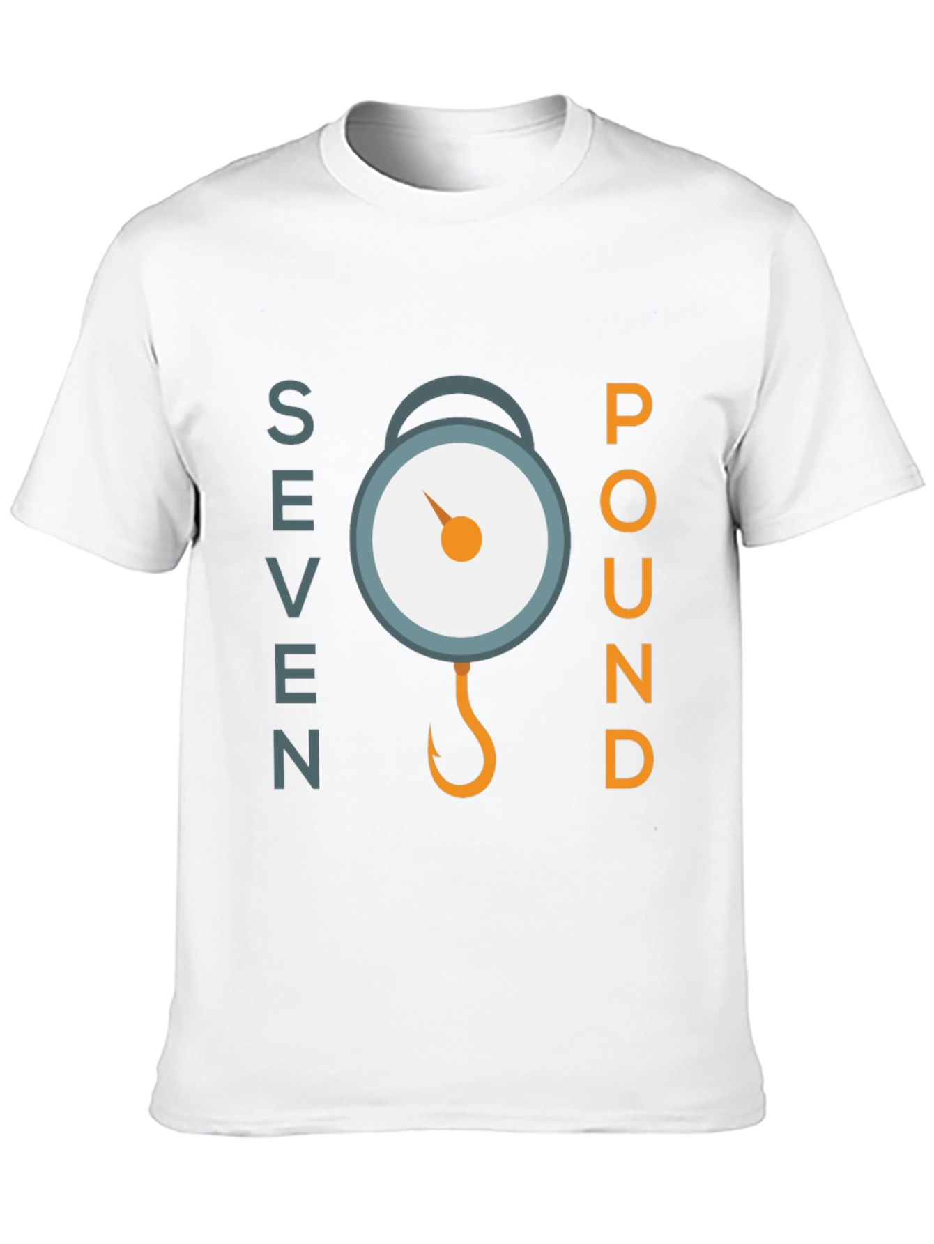 Seven Pound Fishing Scale Graphic Tee
