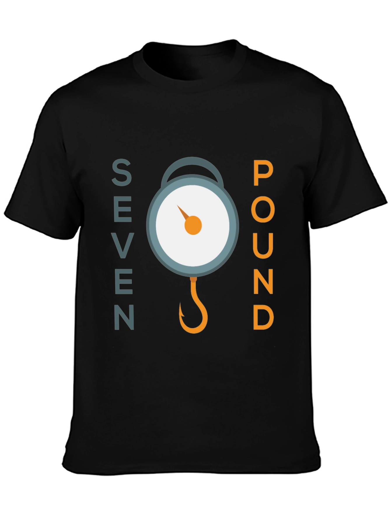 Seven Pound Fishing Scale Graphic Tee