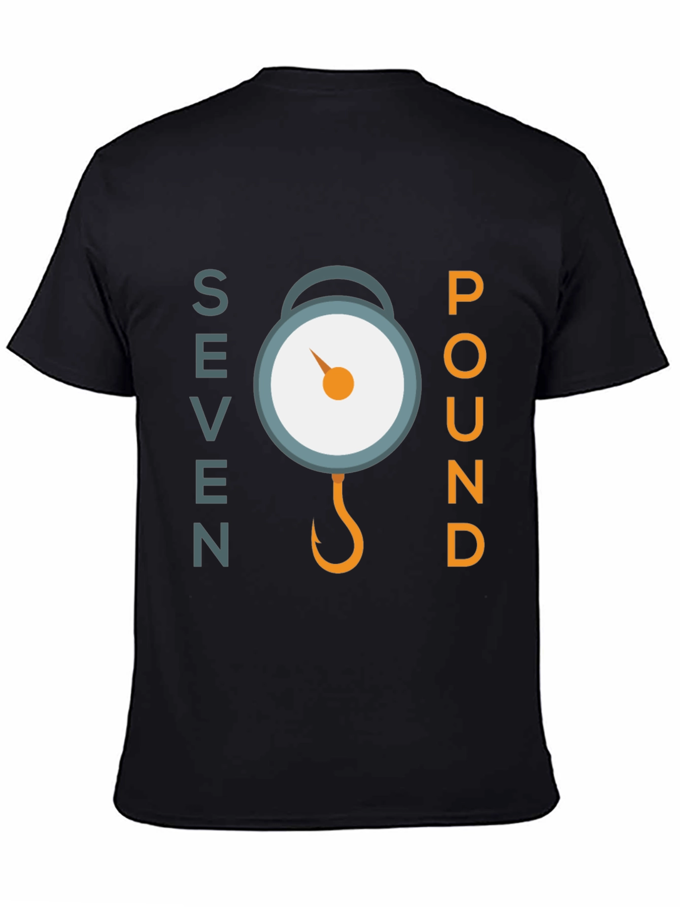 Seven Pound Fishing Scale Graphic Tee