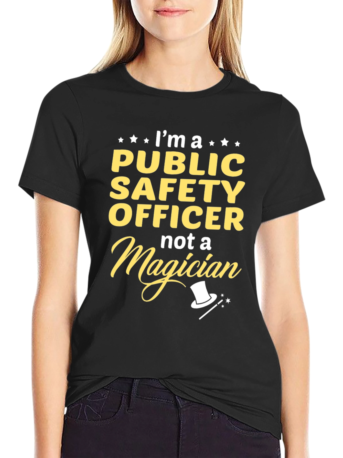 Public Safety Officer T-Shirt - Funny Magician Tee