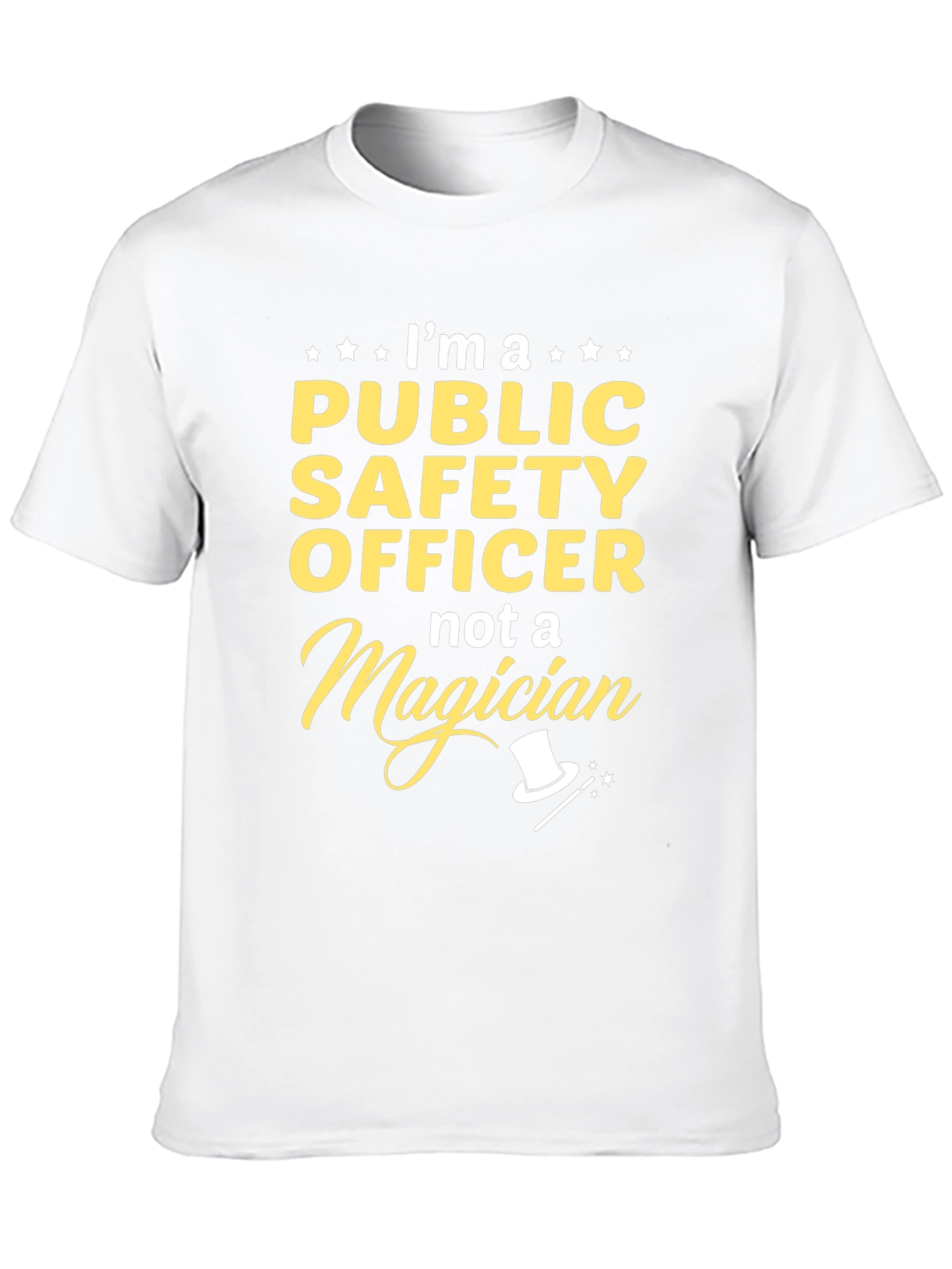 Public Safety Officer T-Shirt - Funny Magician Tee