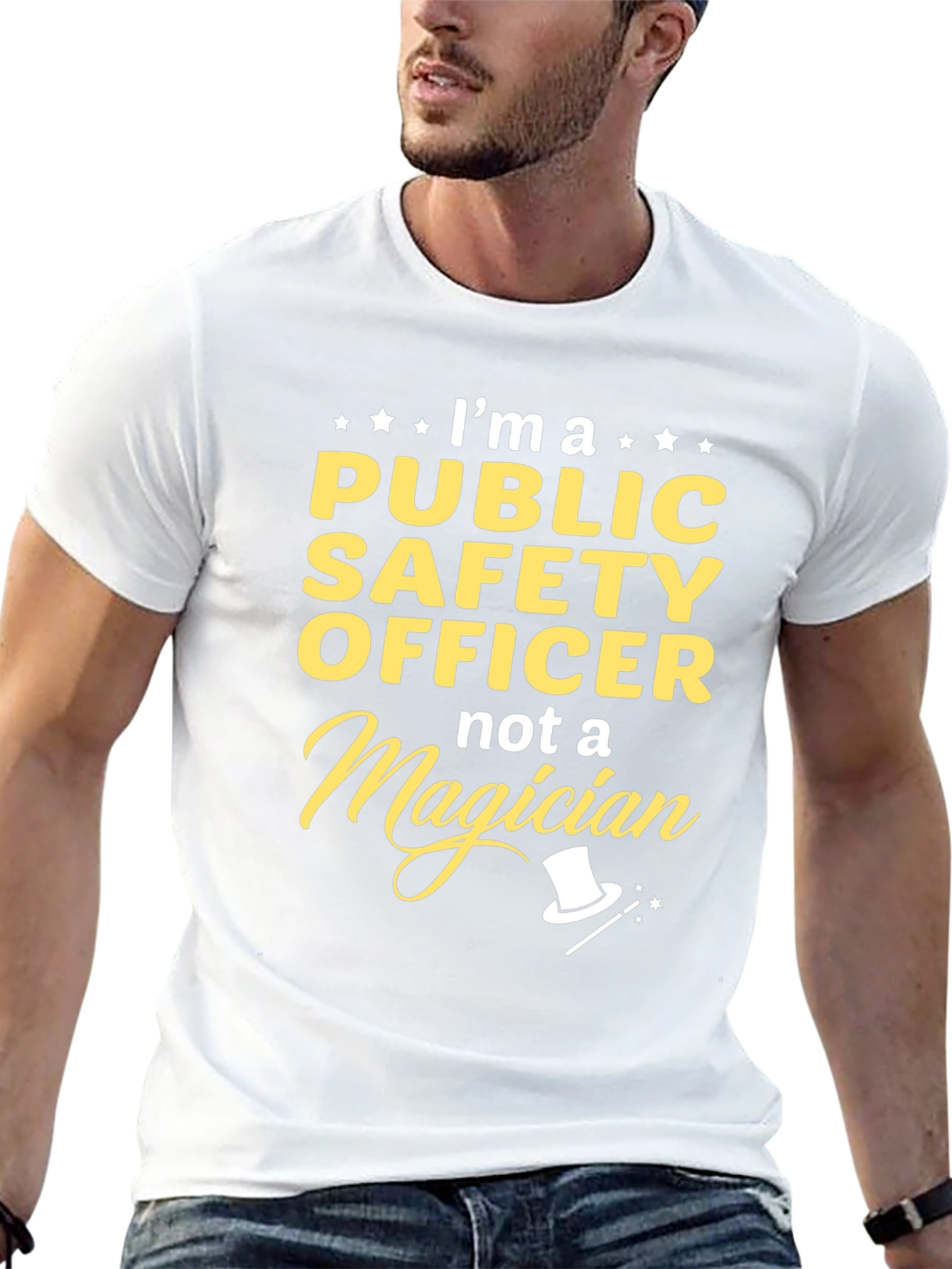 Public Safety Officer T-Shirt - Funny Magician Tee