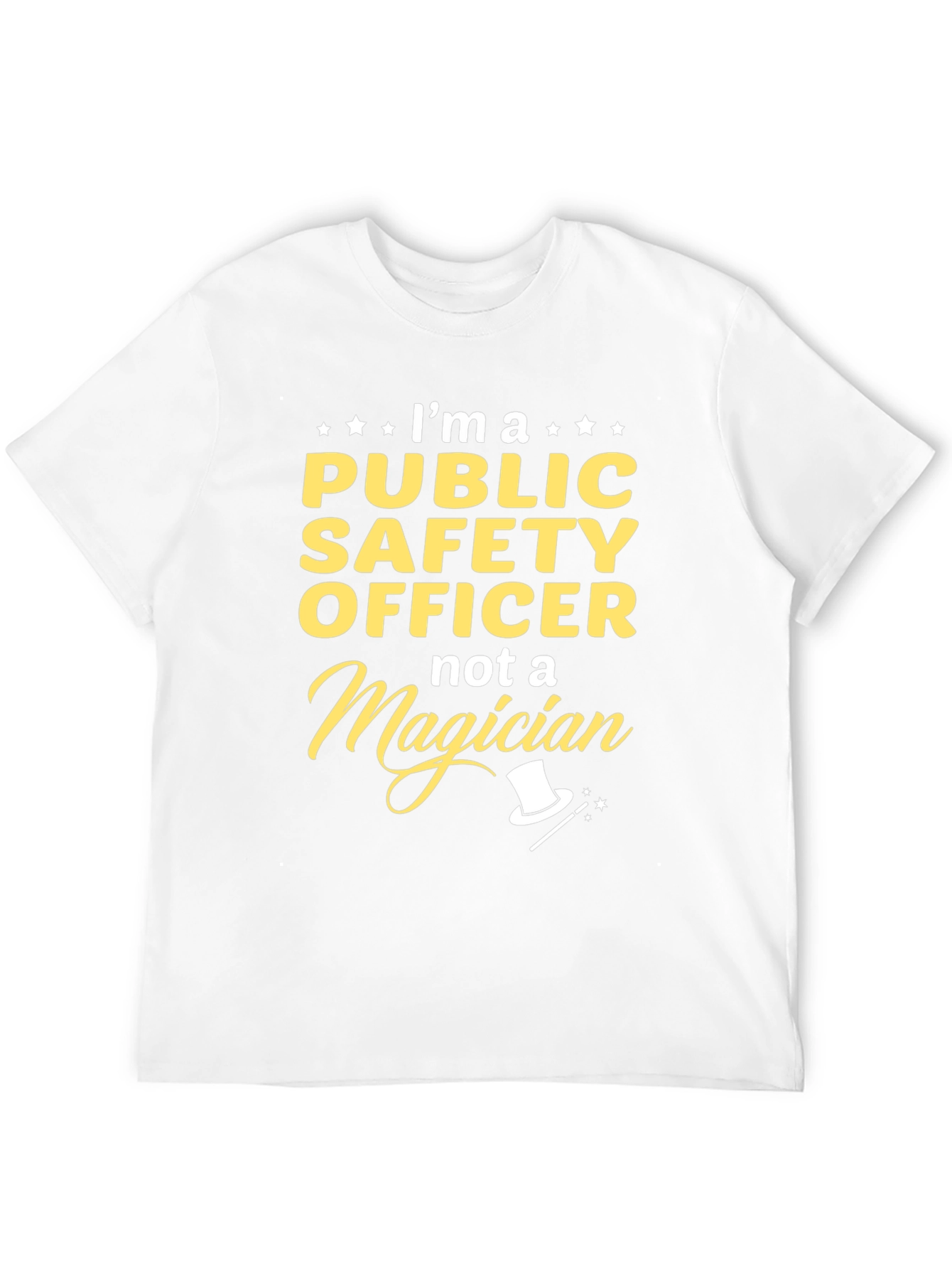 Public Safety Officer T-Shirt - Funny Magician Tee