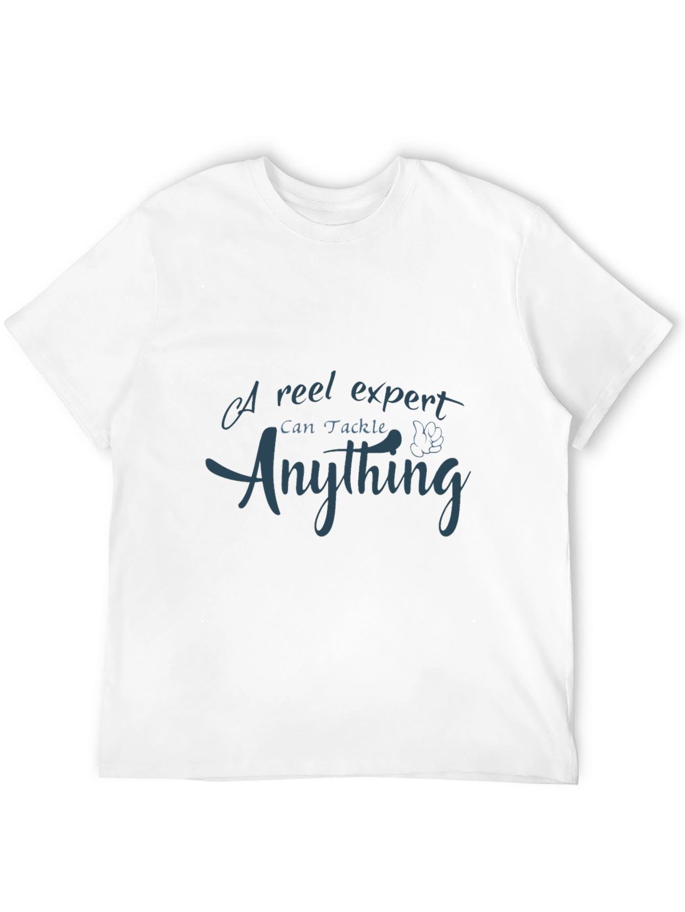 Fishing Expert Graphic T-Shirt - Tackle Anything!