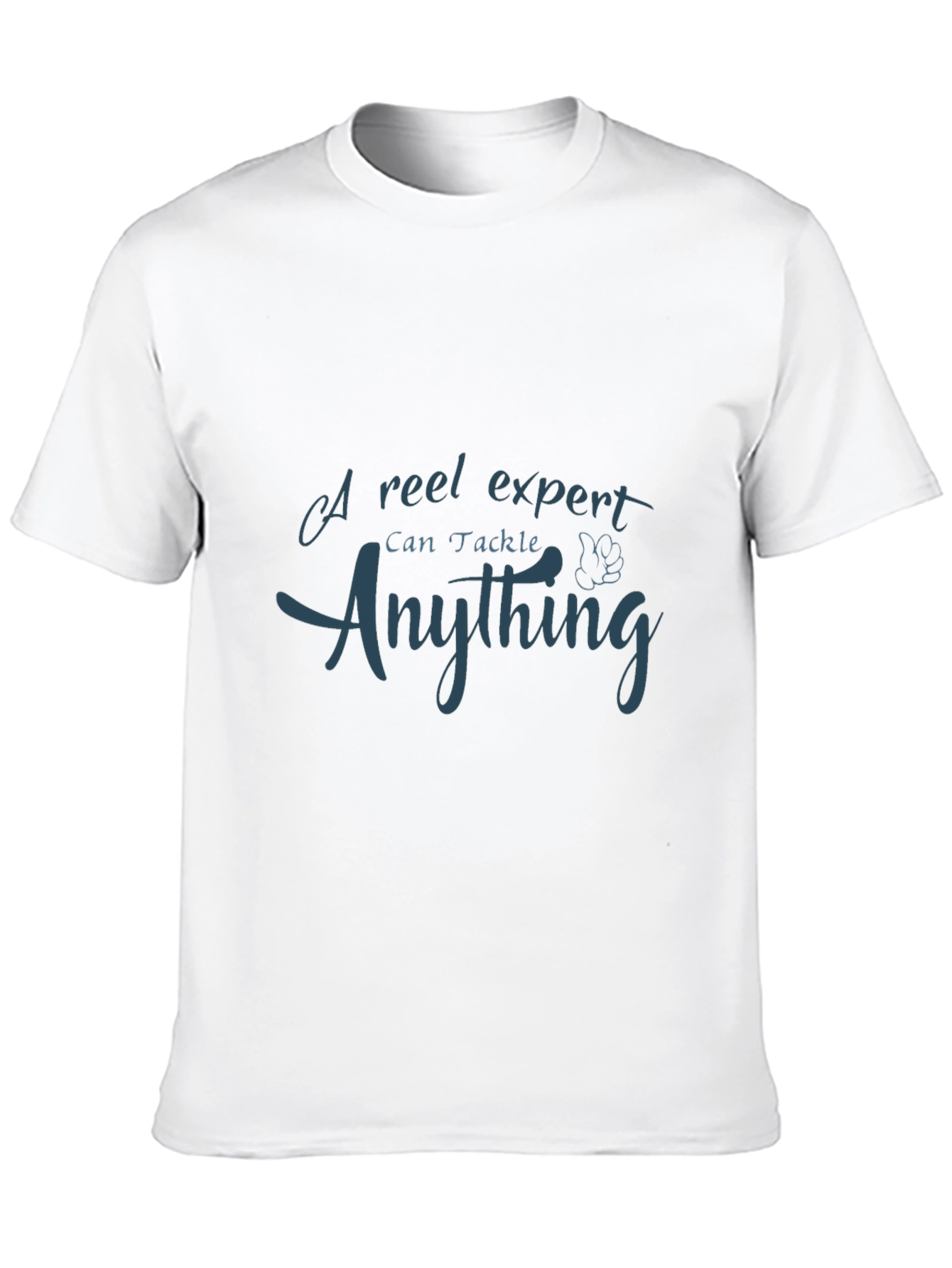 Fishing Expert Graphic T-Shirt - Tackle Anything!