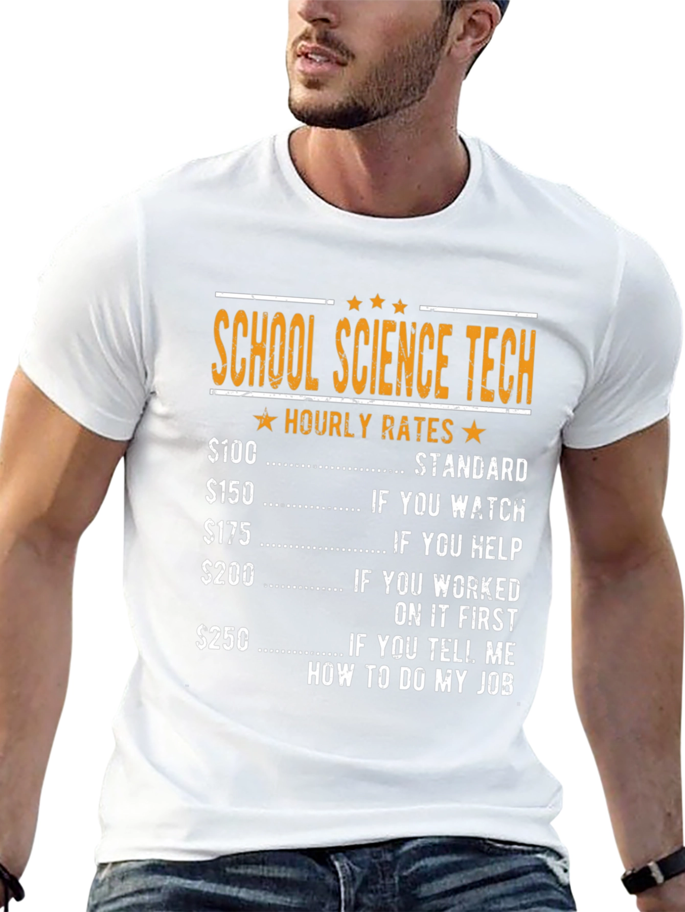 School Science Tech Hourly Rates T-Shirt