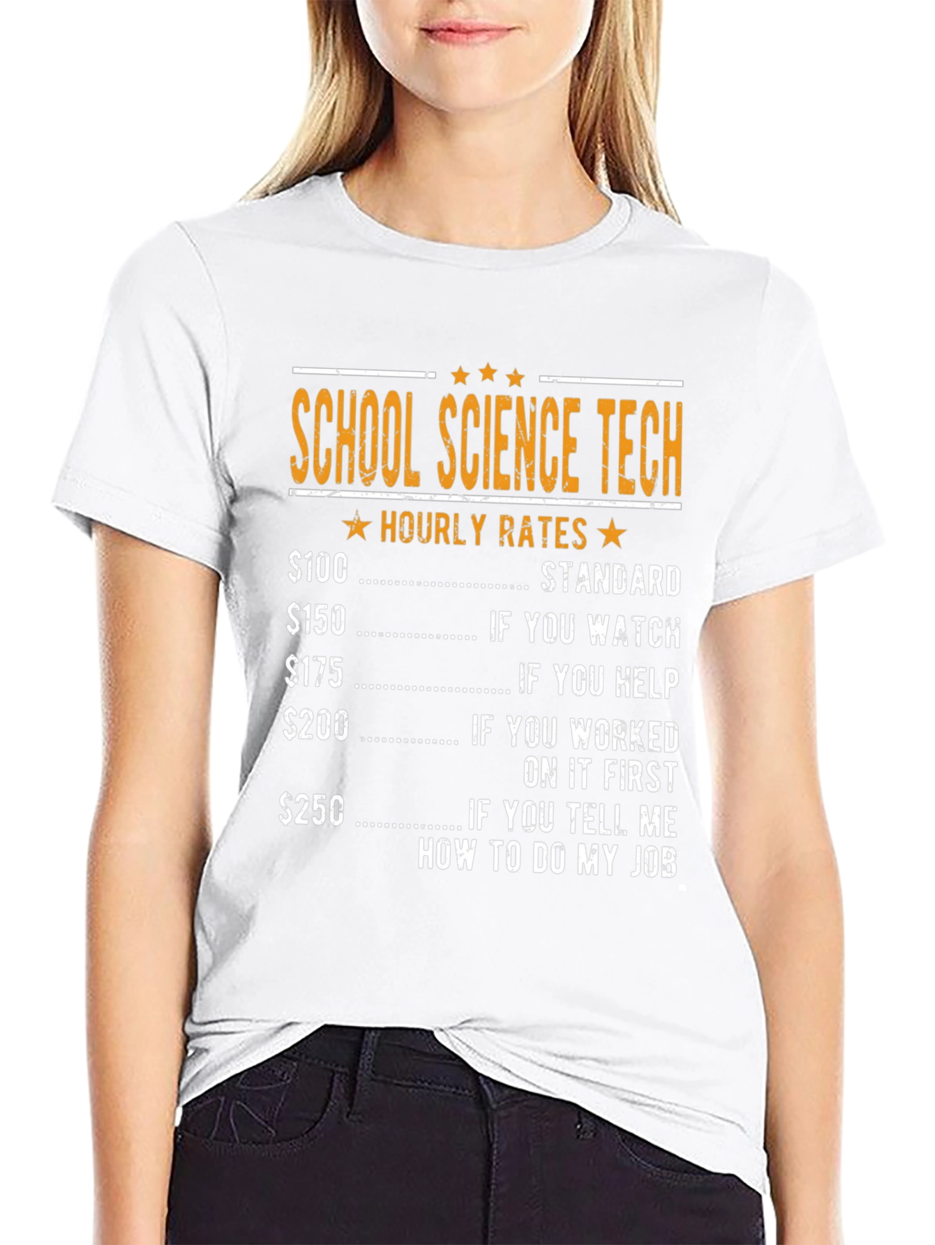School Science Tech Hourly Rates T-Shirt