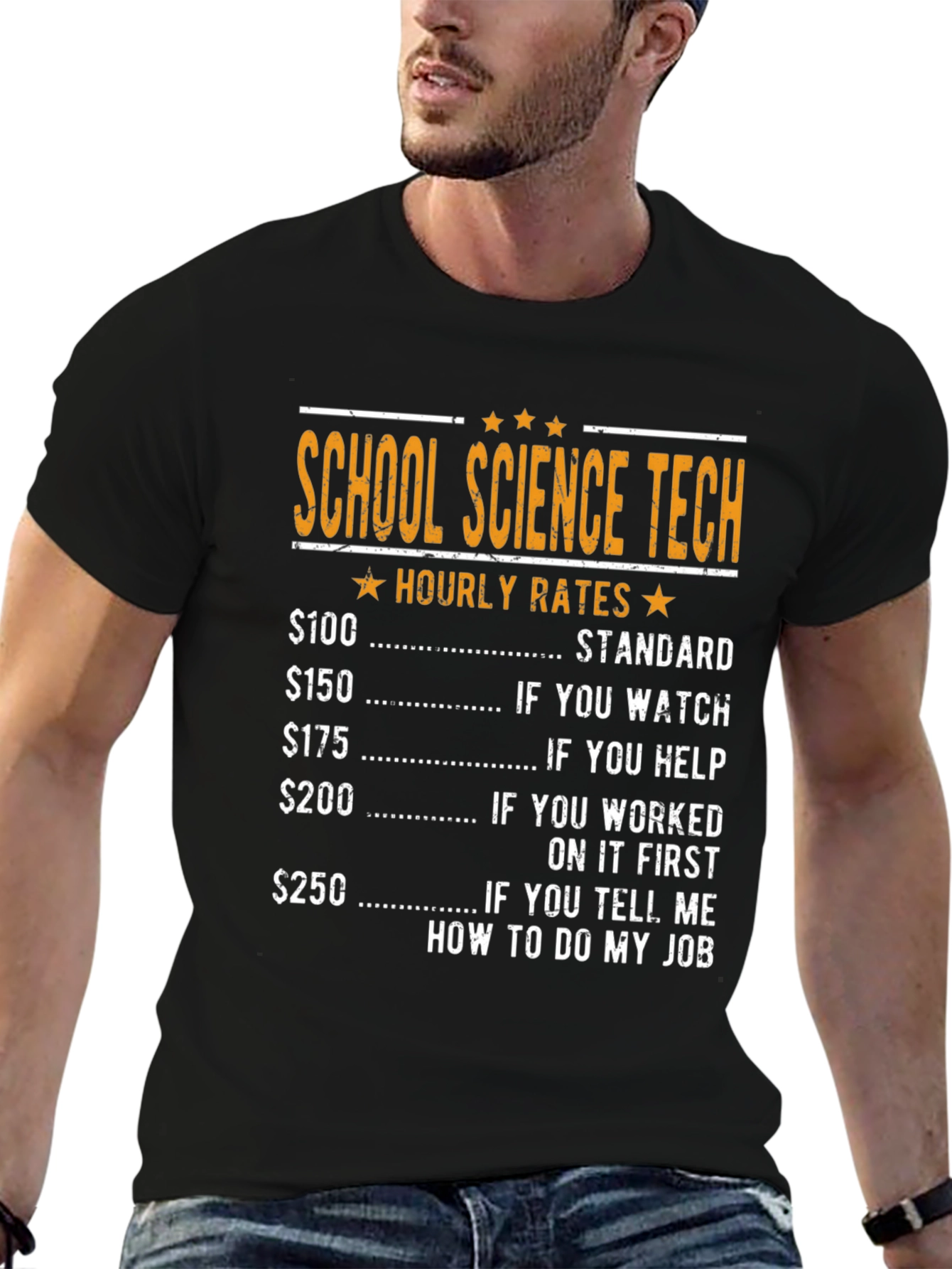 School Science Tech Hourly Rates T-Shirt