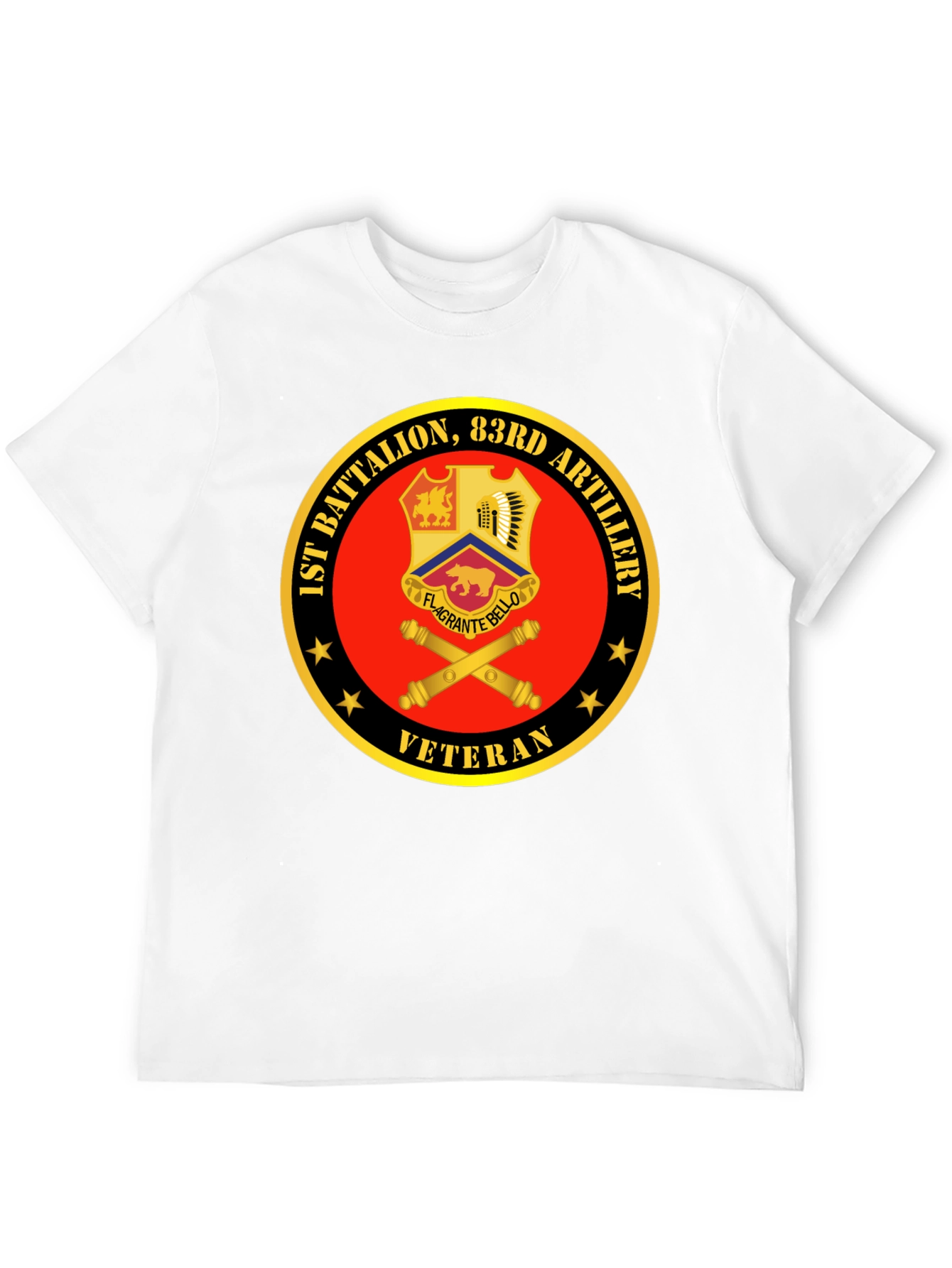 1st Battalion 83rd Artillery Veteran T-Shirt