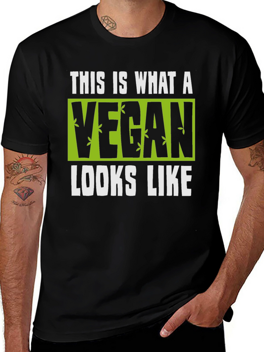 Vegan Statement Tee - This Is What A Vegan Looks Like