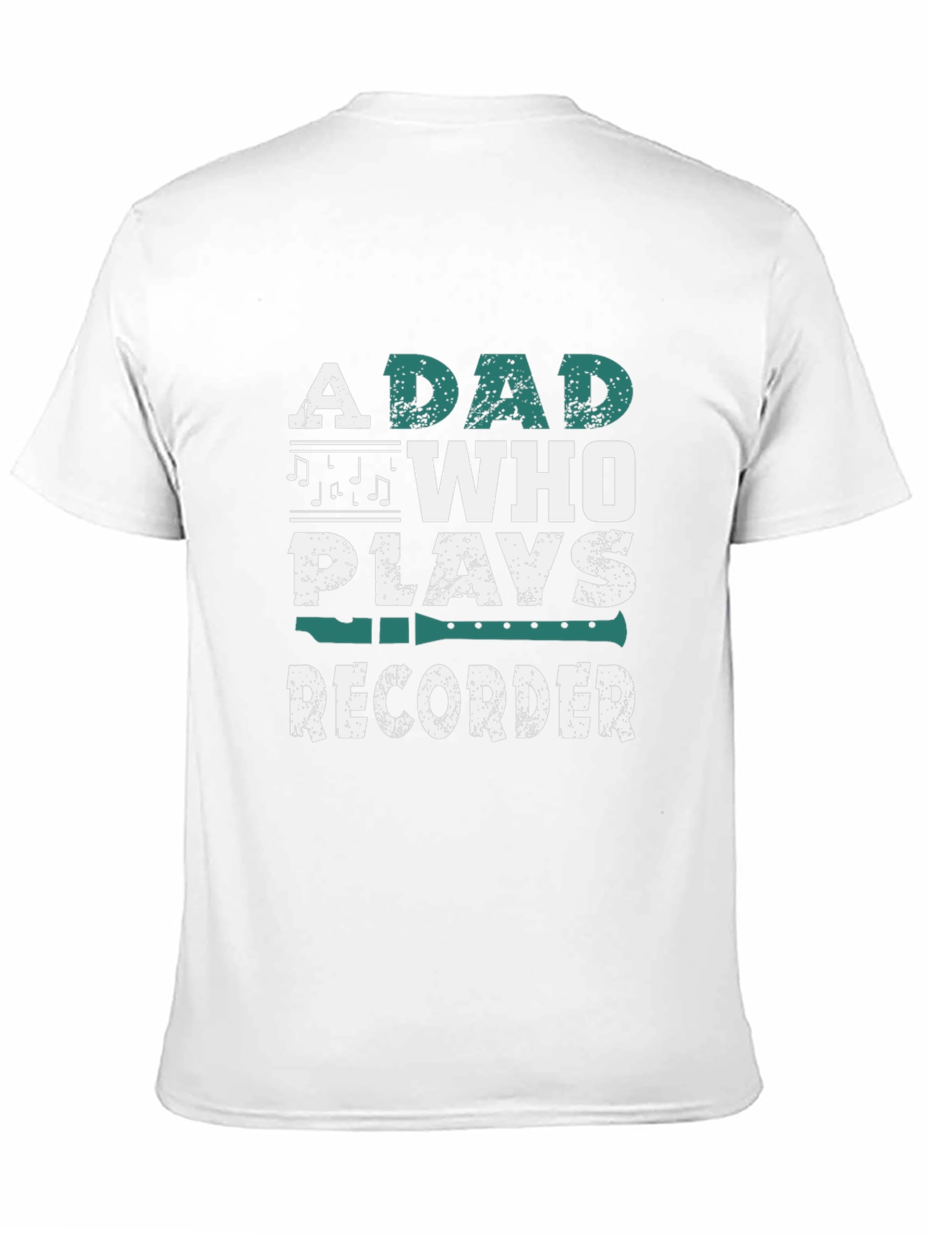 A Dad Who Plays Recorder T-Shirt