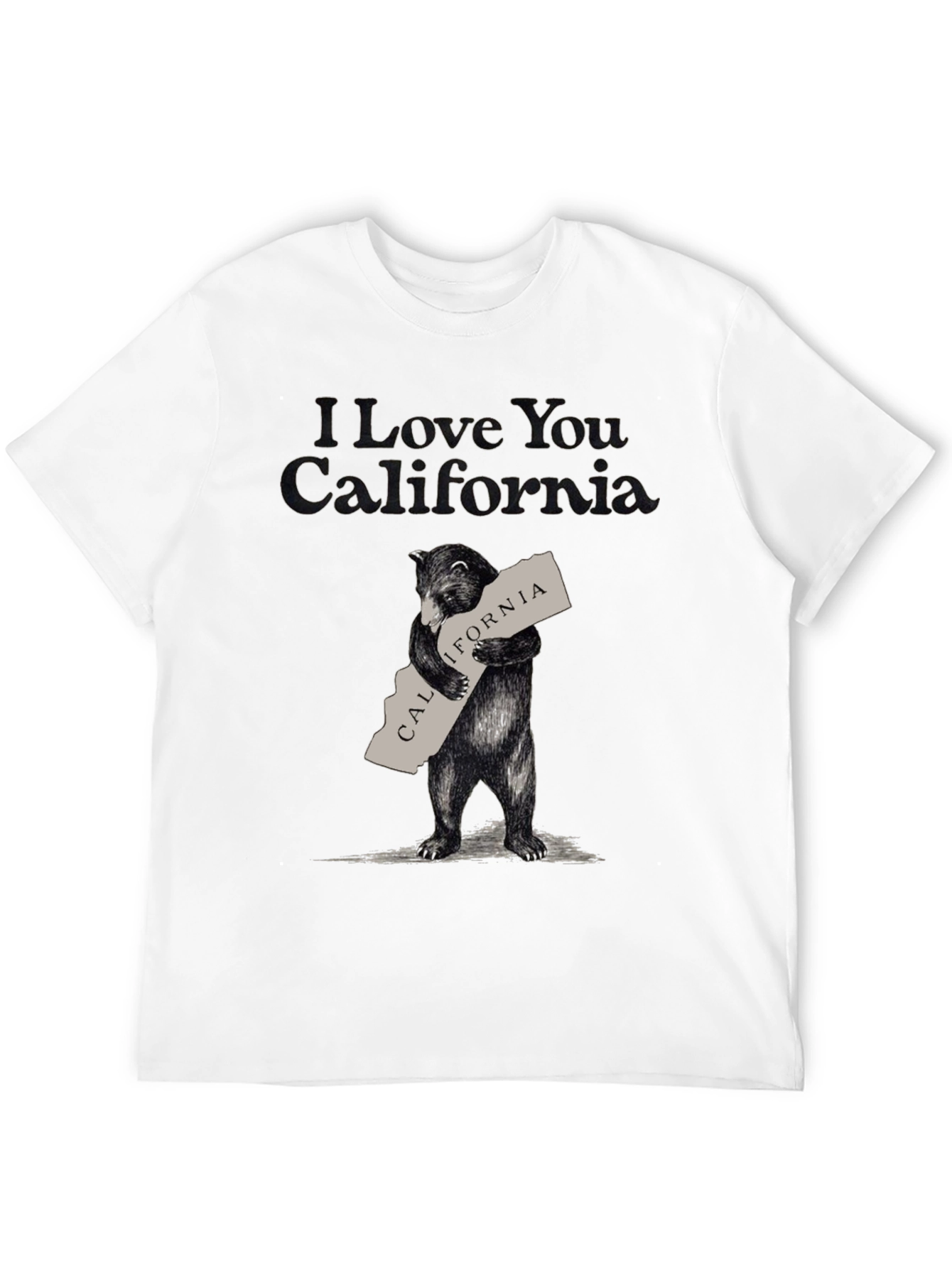 I Love You California Bear T-Shirt