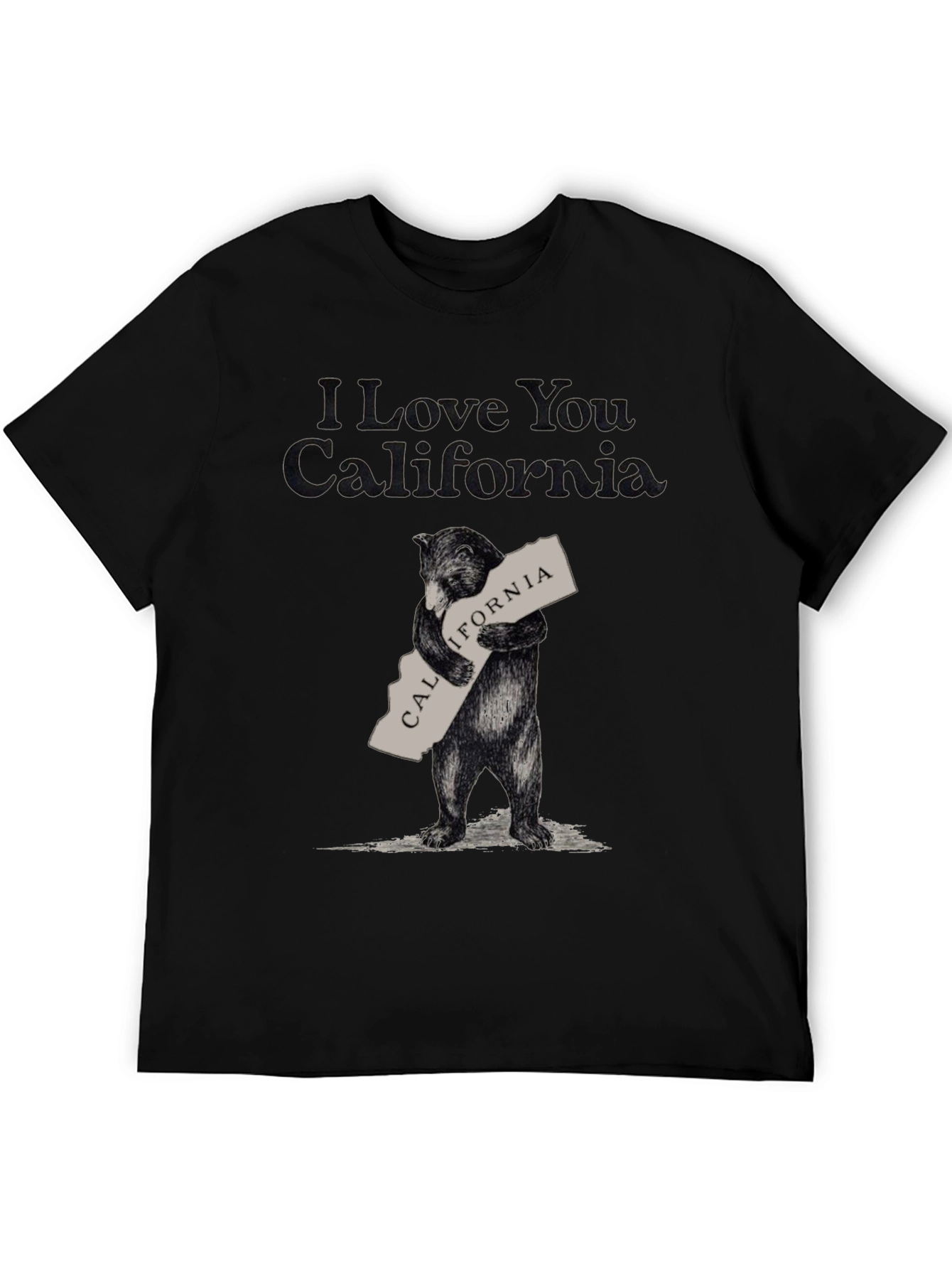 I Love You California Bear T-Shirt