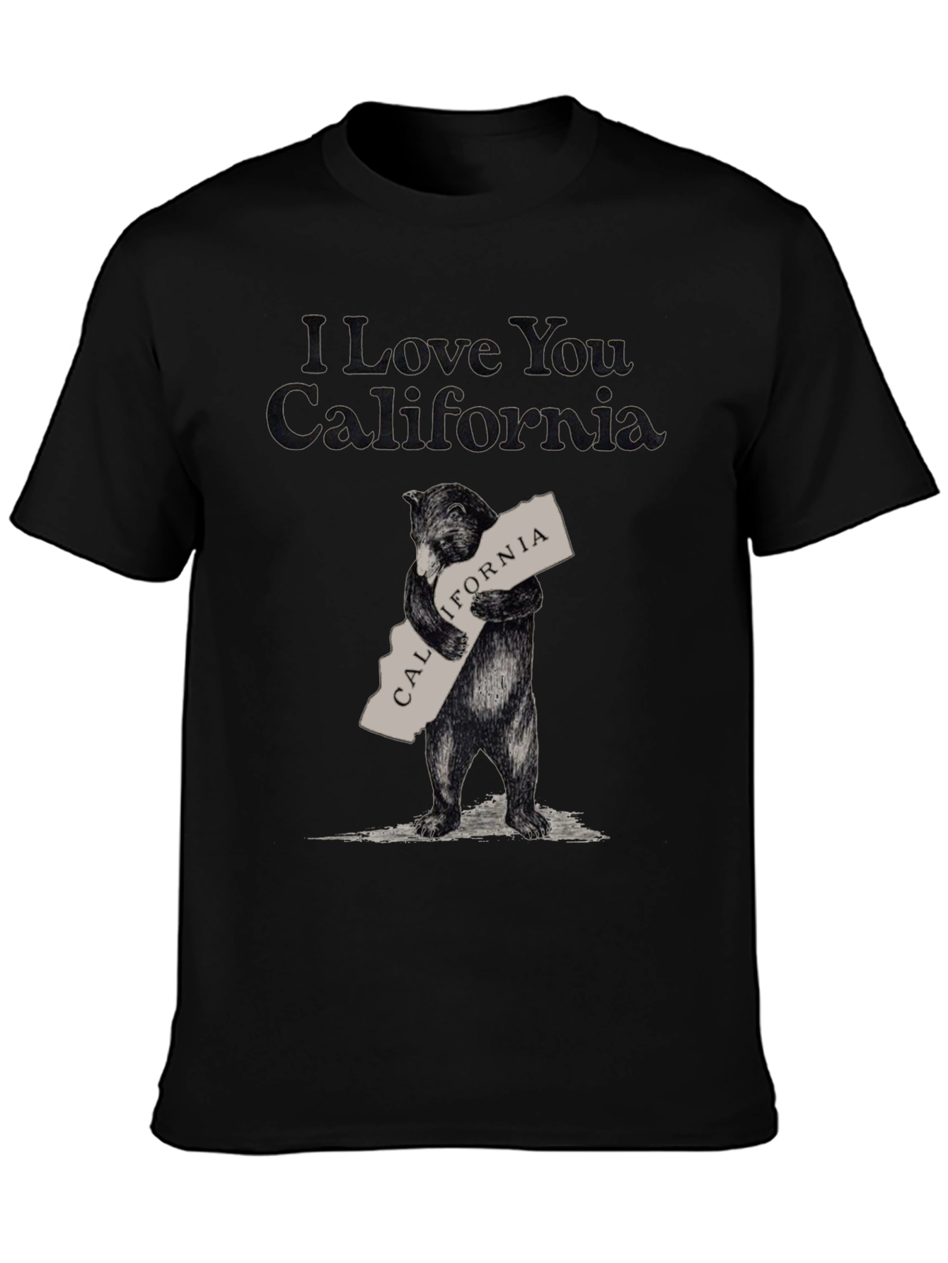 I Love You California Bear T-Shirt