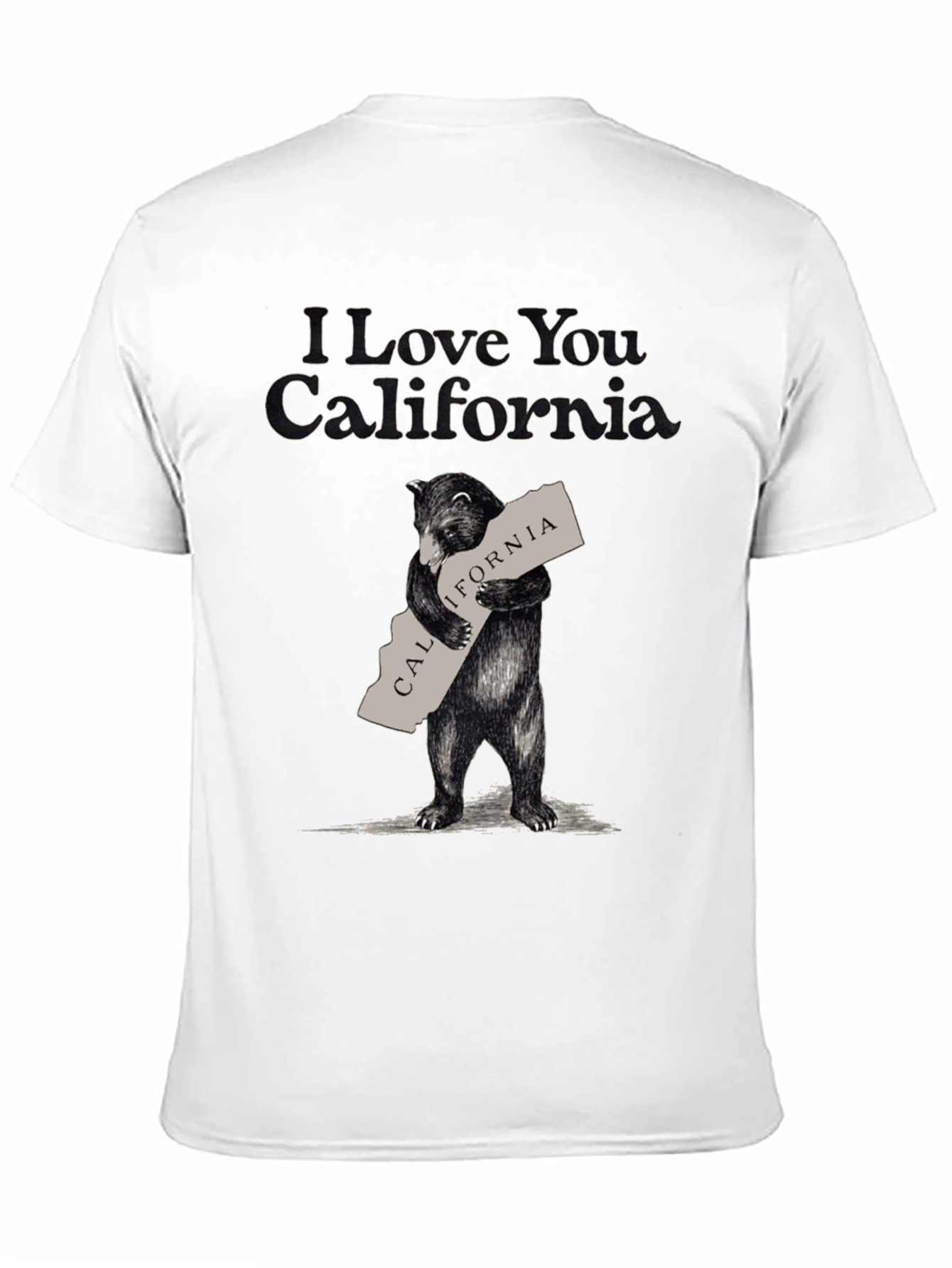 I Love You California Bear T-Shirt