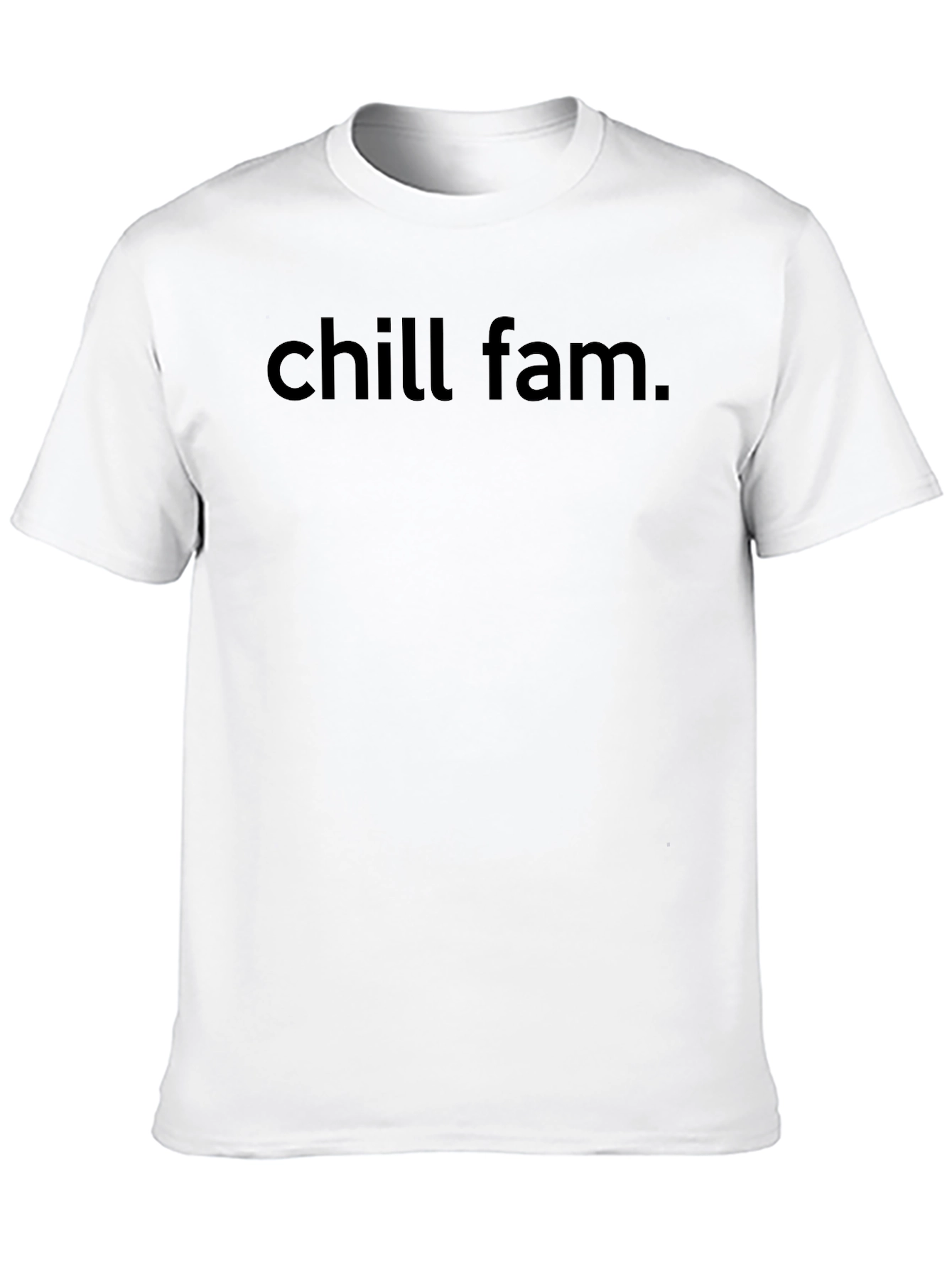 Chill Fam Black Graphic Tee