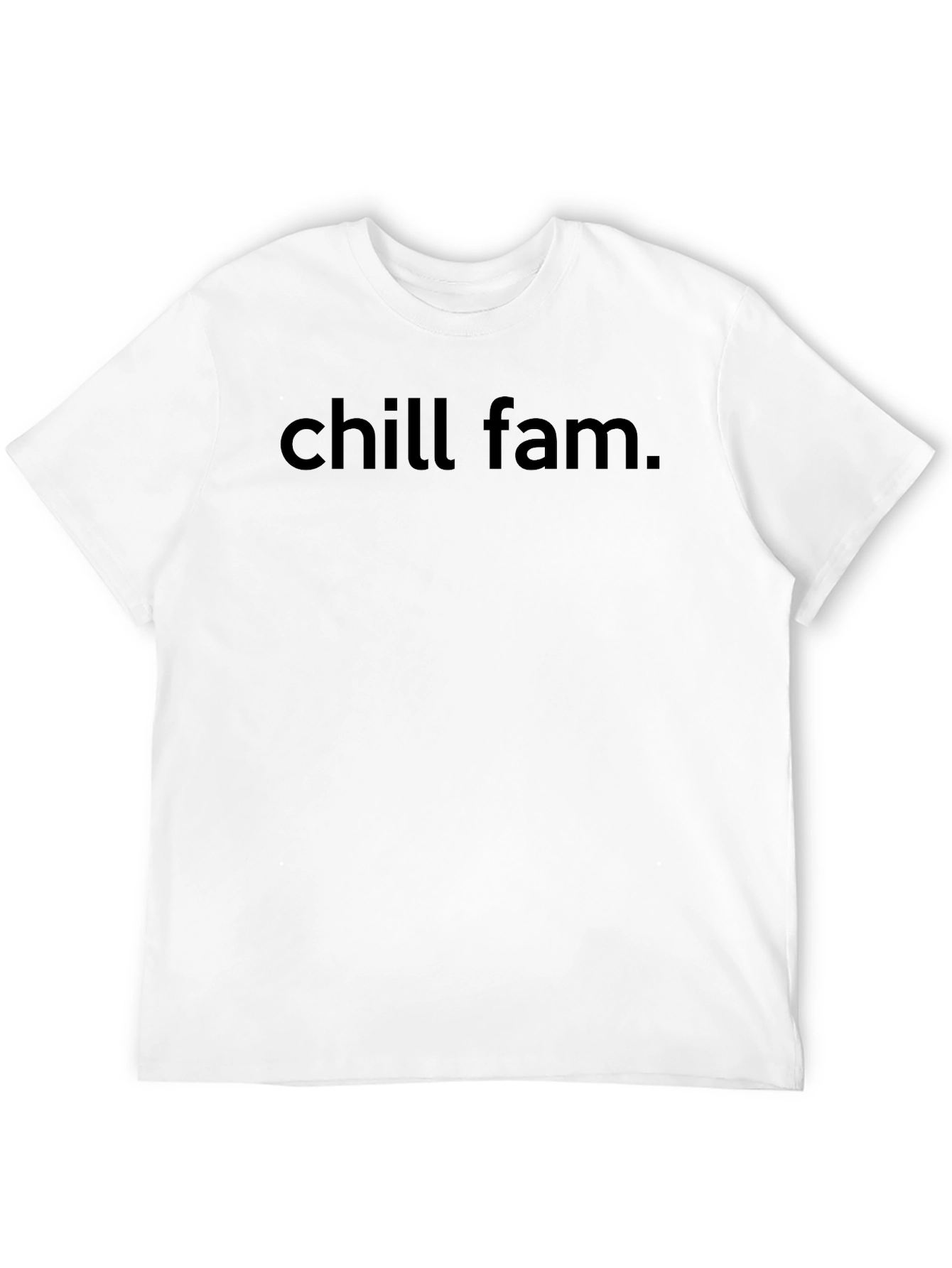 Chill Fam Black Graphic Tee