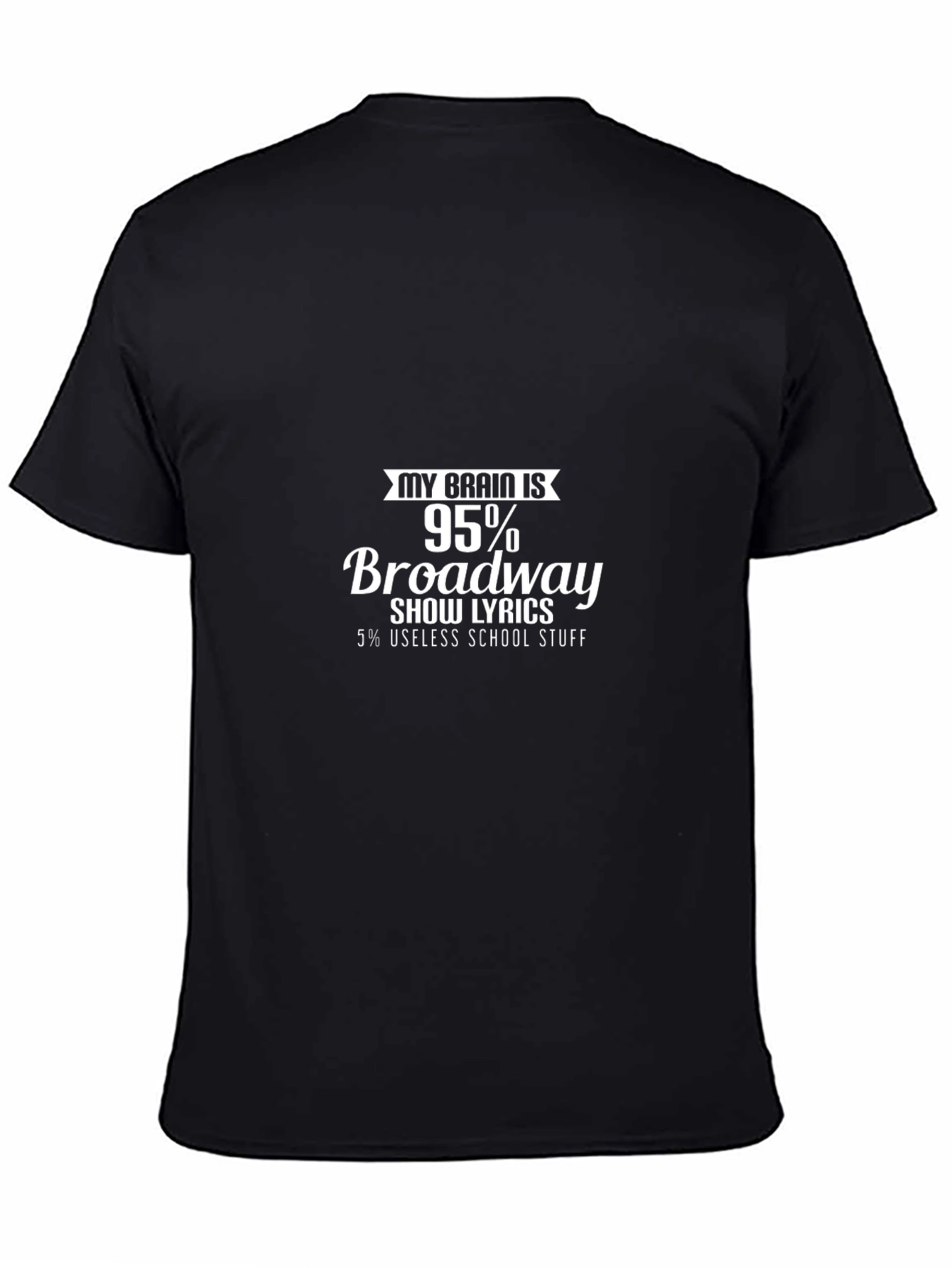 Broadway Lyrics T-Shirt: 95% Show Lyrics!